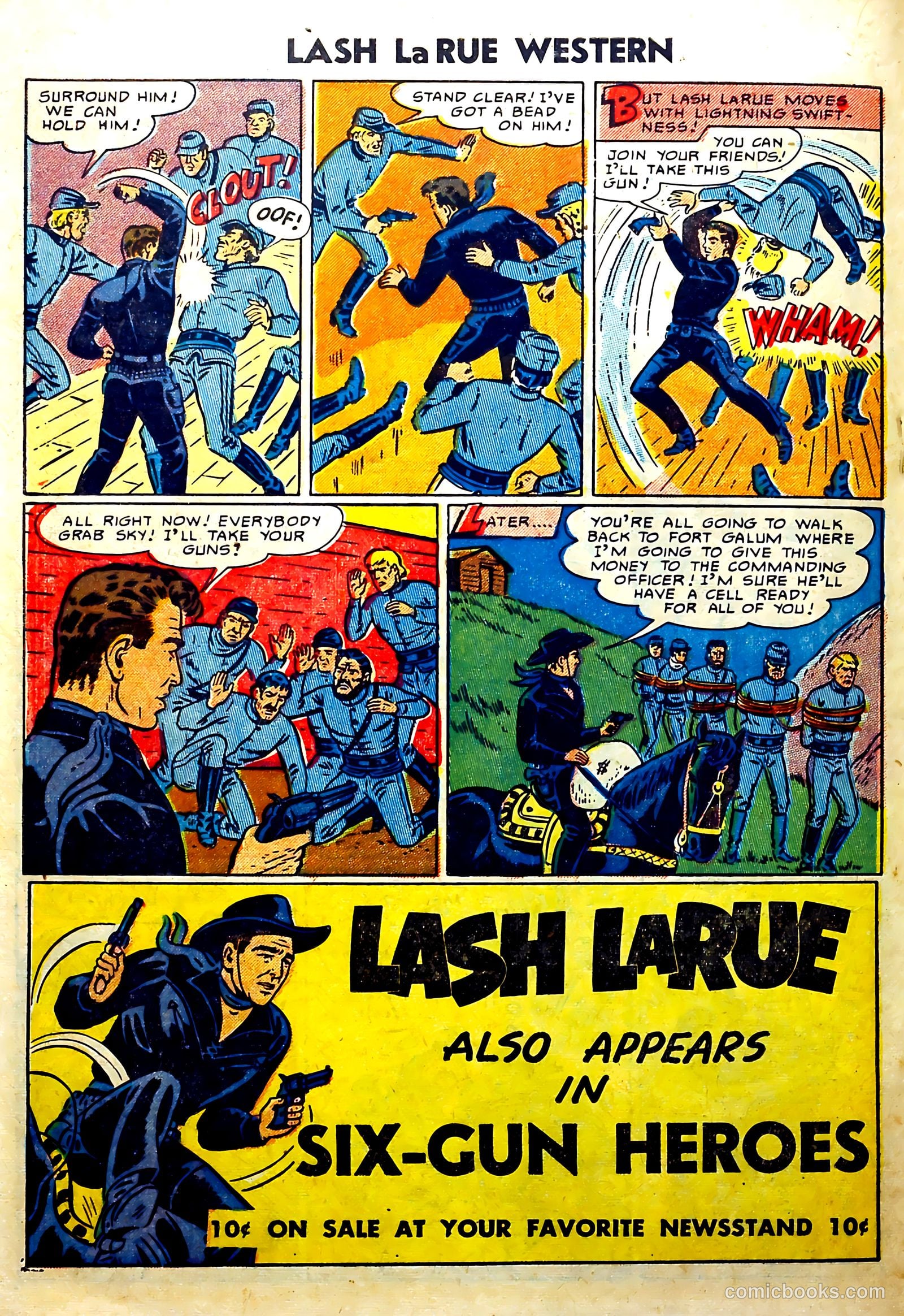 Lash Larue Western #51 (1964) — page 18 of 36