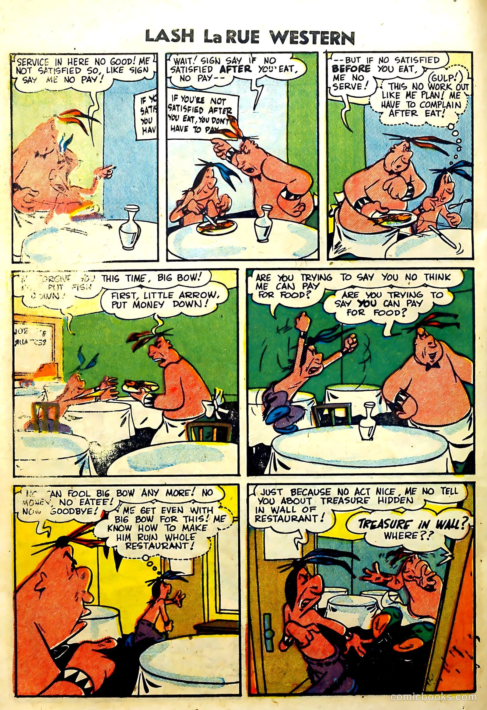 Lash Larue Western #51 (1964) — page 24 of 36