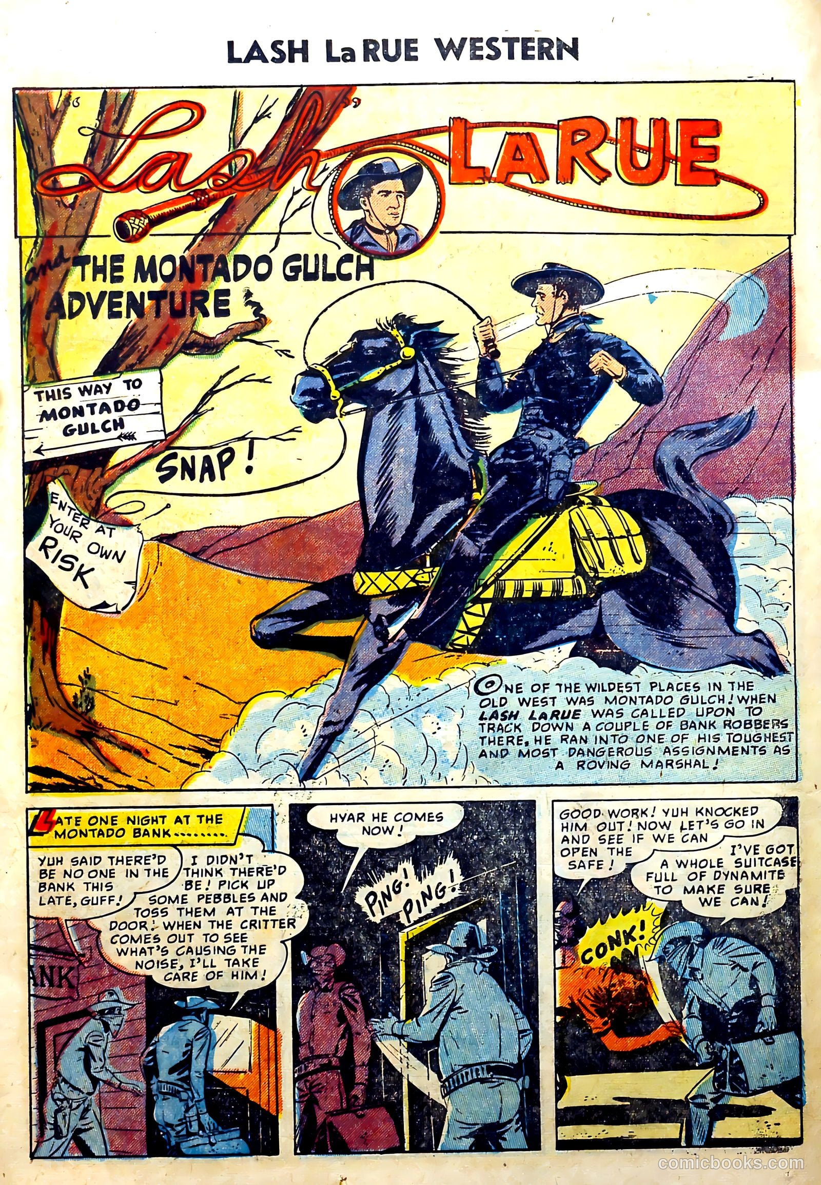 Lash Larue Western #51 (1964) — page 26 of 36
