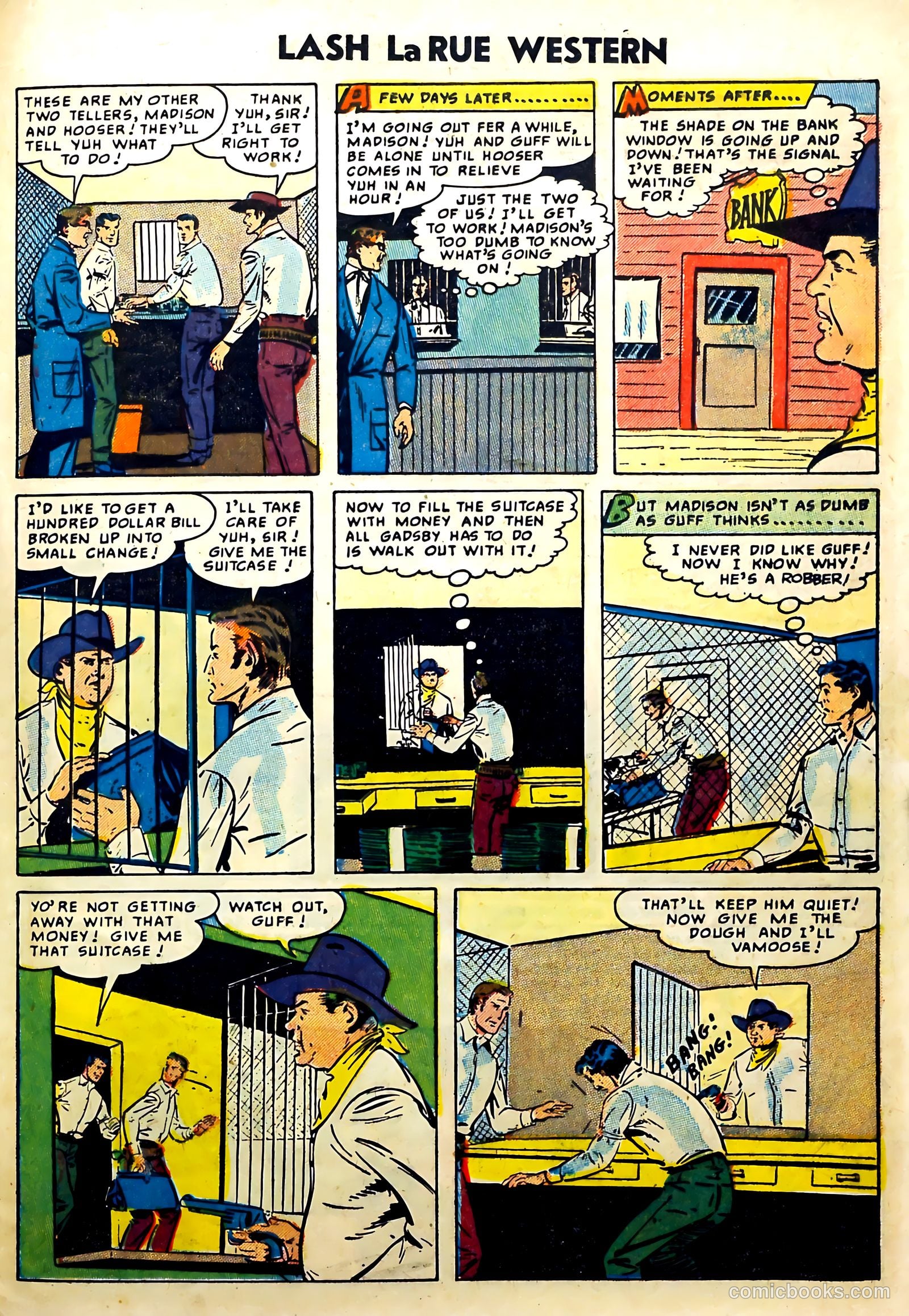 Lash Larue Western #51 (1964) — page 29 of 36