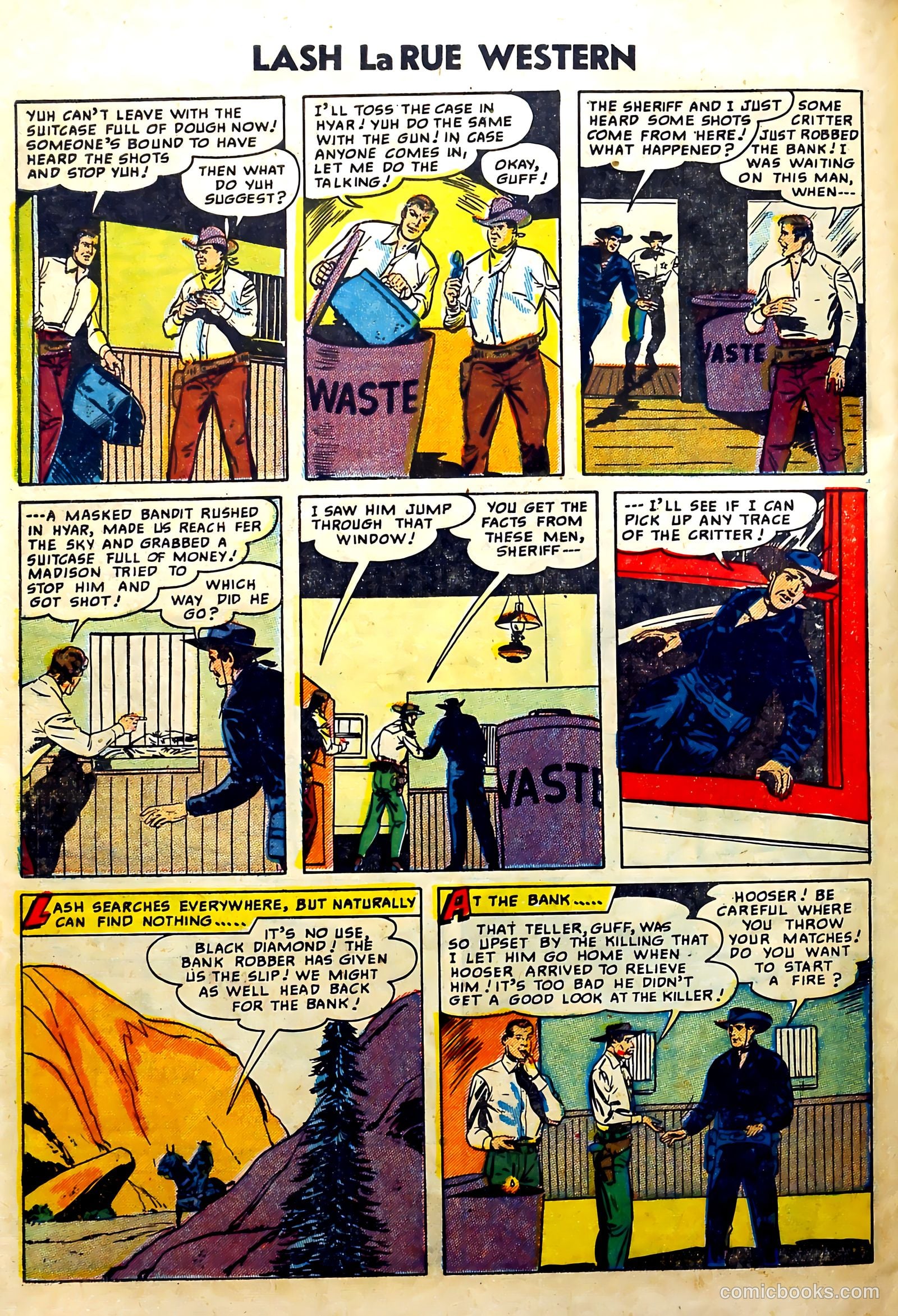 Lash Larue Western #51 (1964) — page 30 of 36