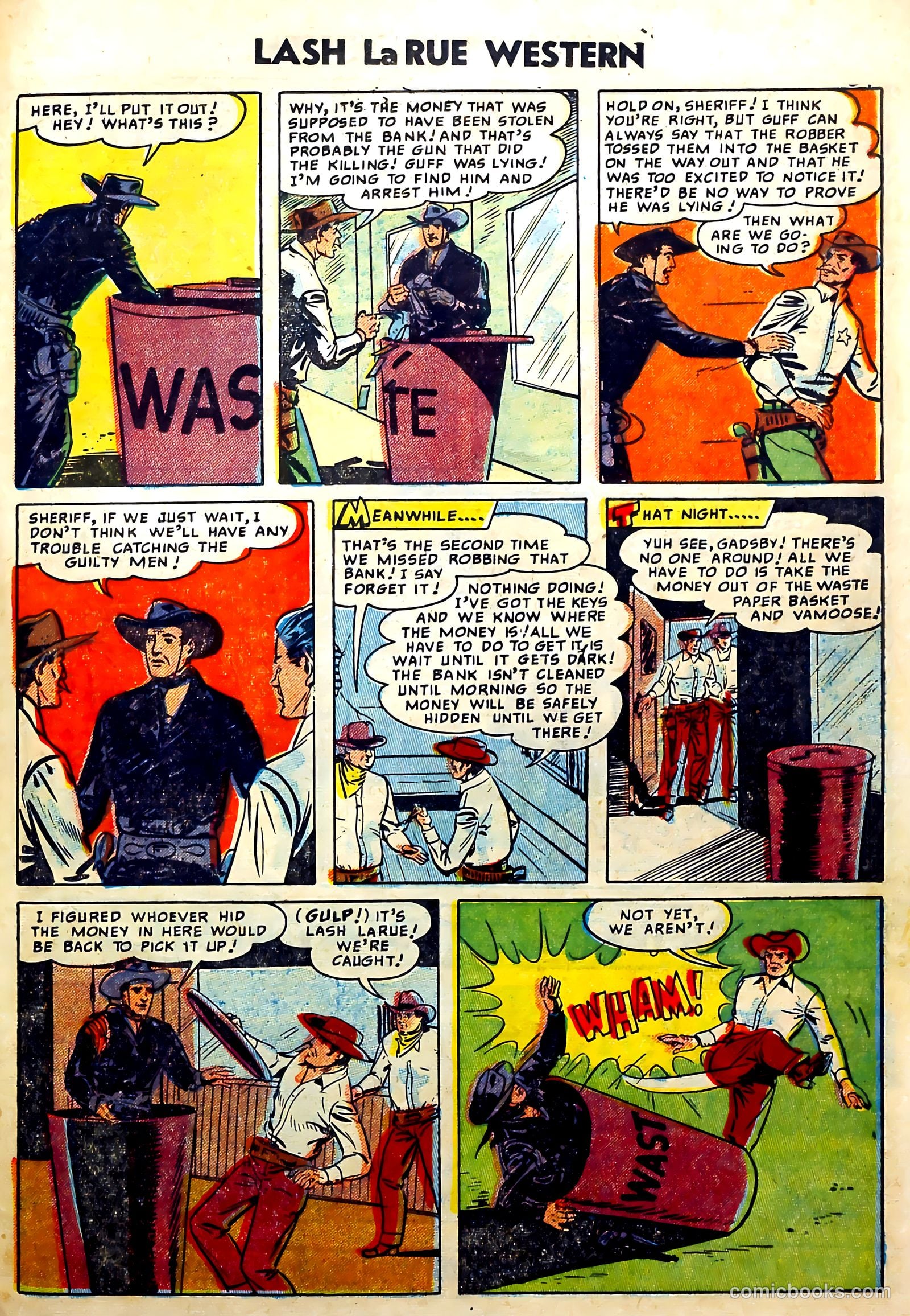 Lash Larue Western #51 (1964) — page 31 of 36