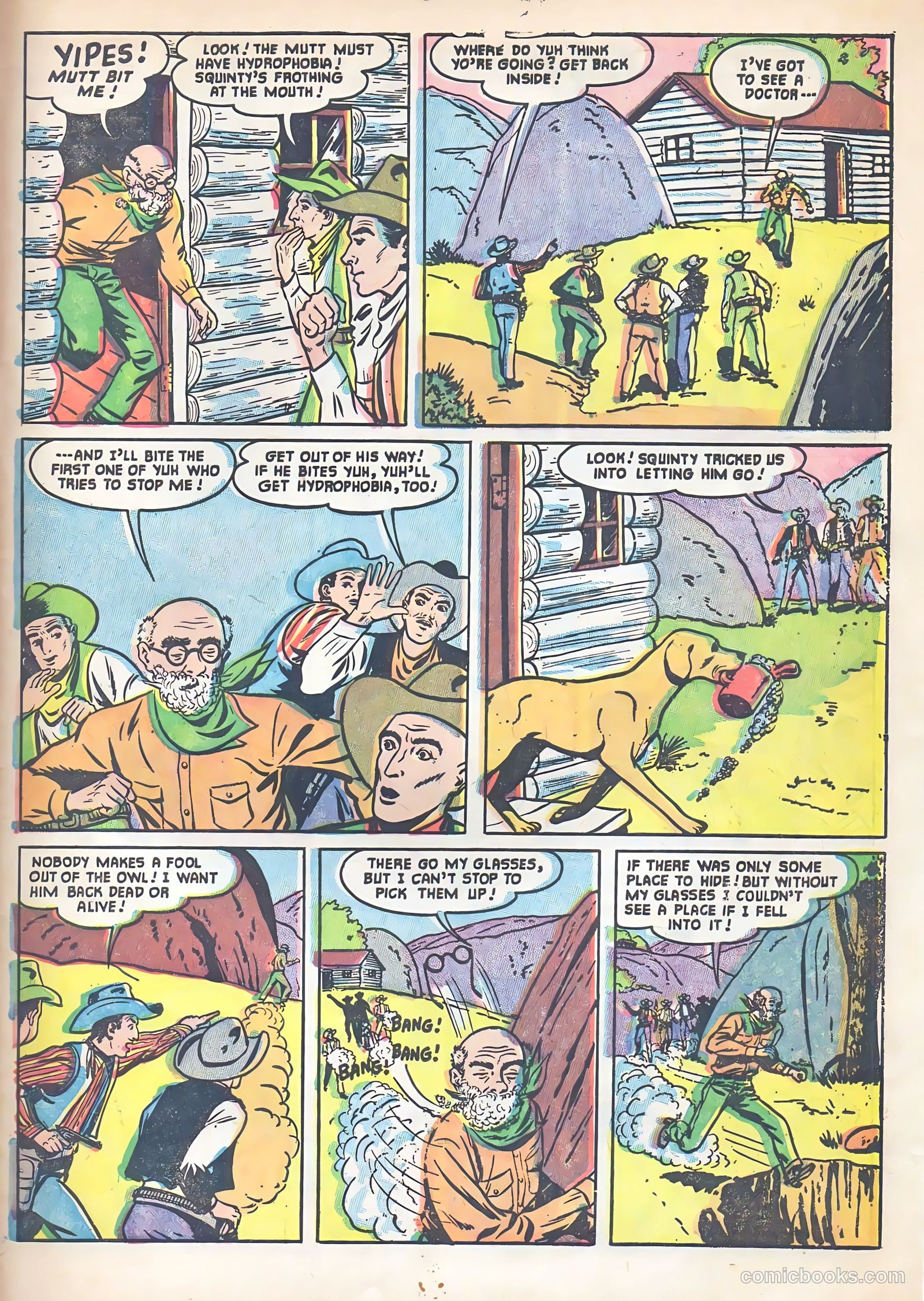 Lash Larue Western #53 (1955) — page 33 of 36