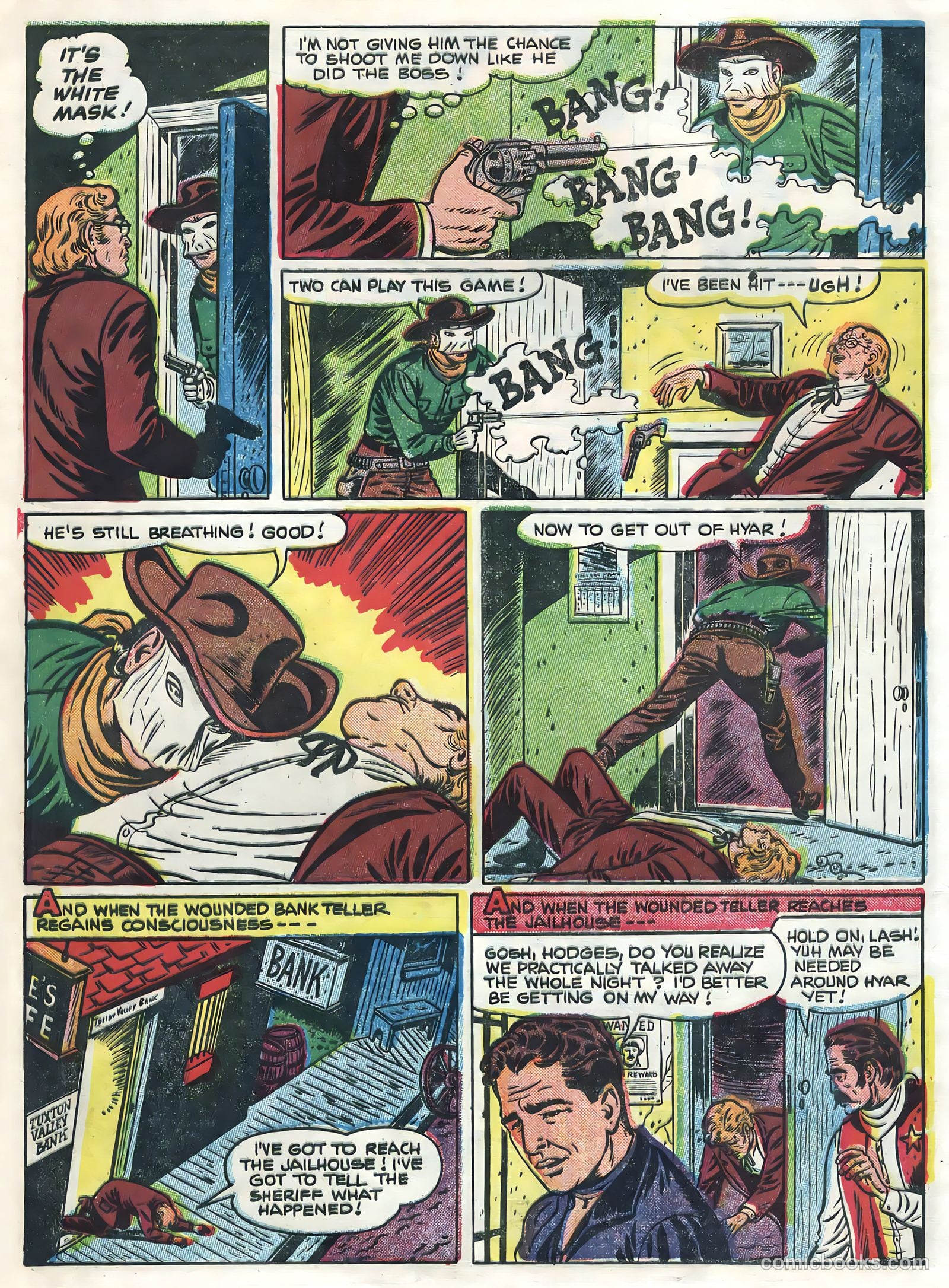 Lash LaRue Western #54 (1955) — page 8 of 36