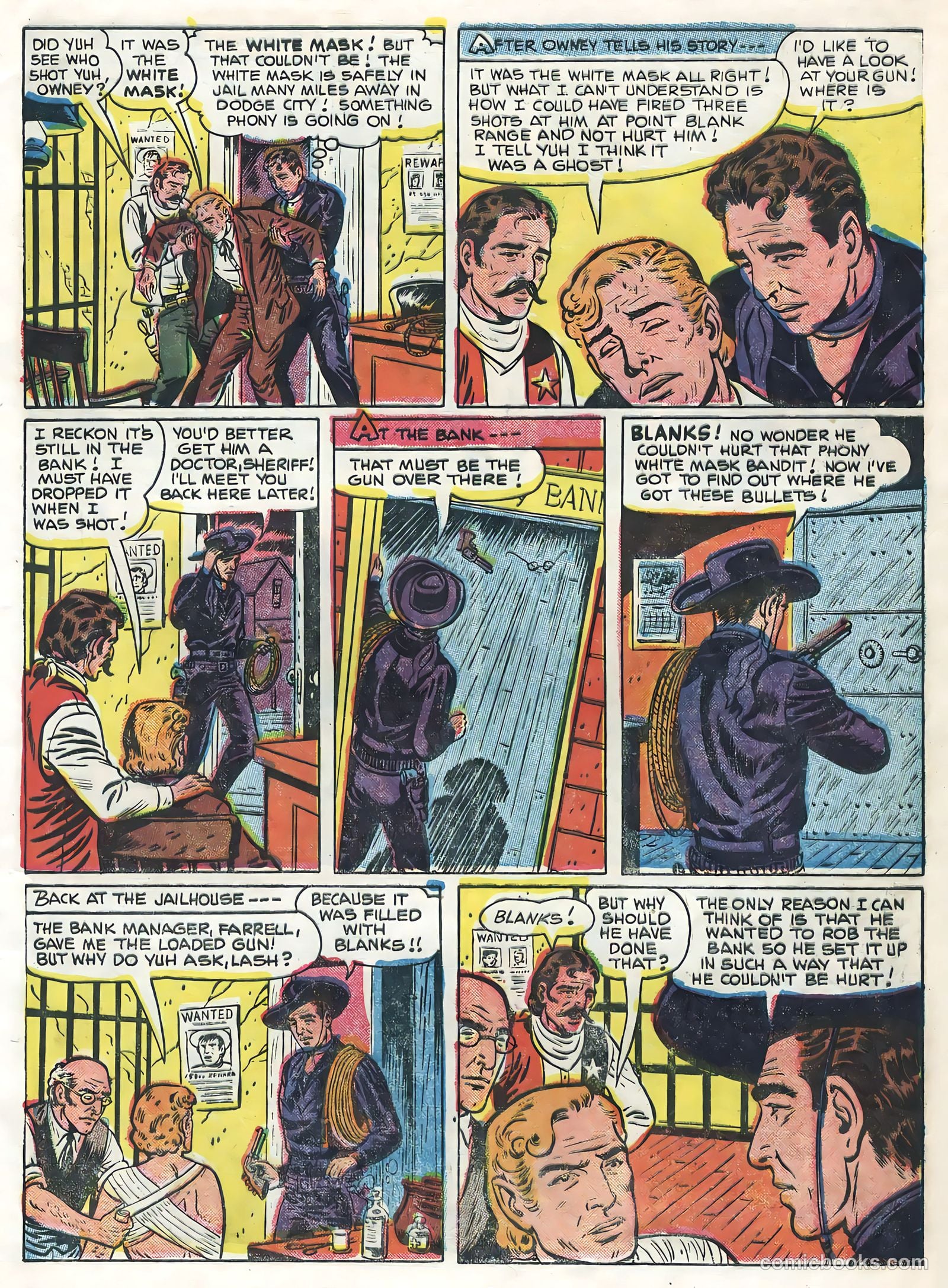 Lash LaRue Western #54 (1955) — page 9 of 36
