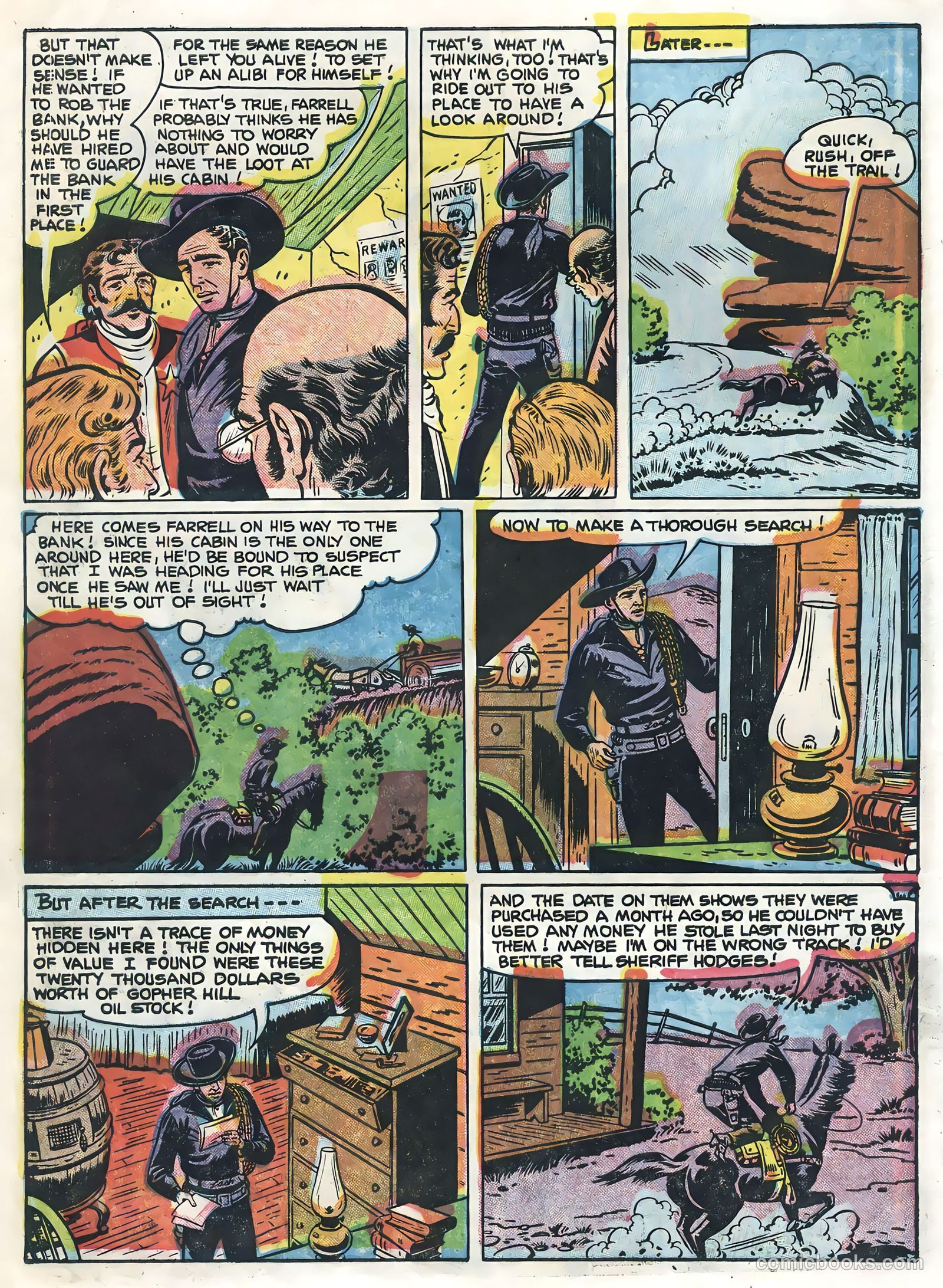 Lash LaRue Western #54 (1955) — page 10 of 36