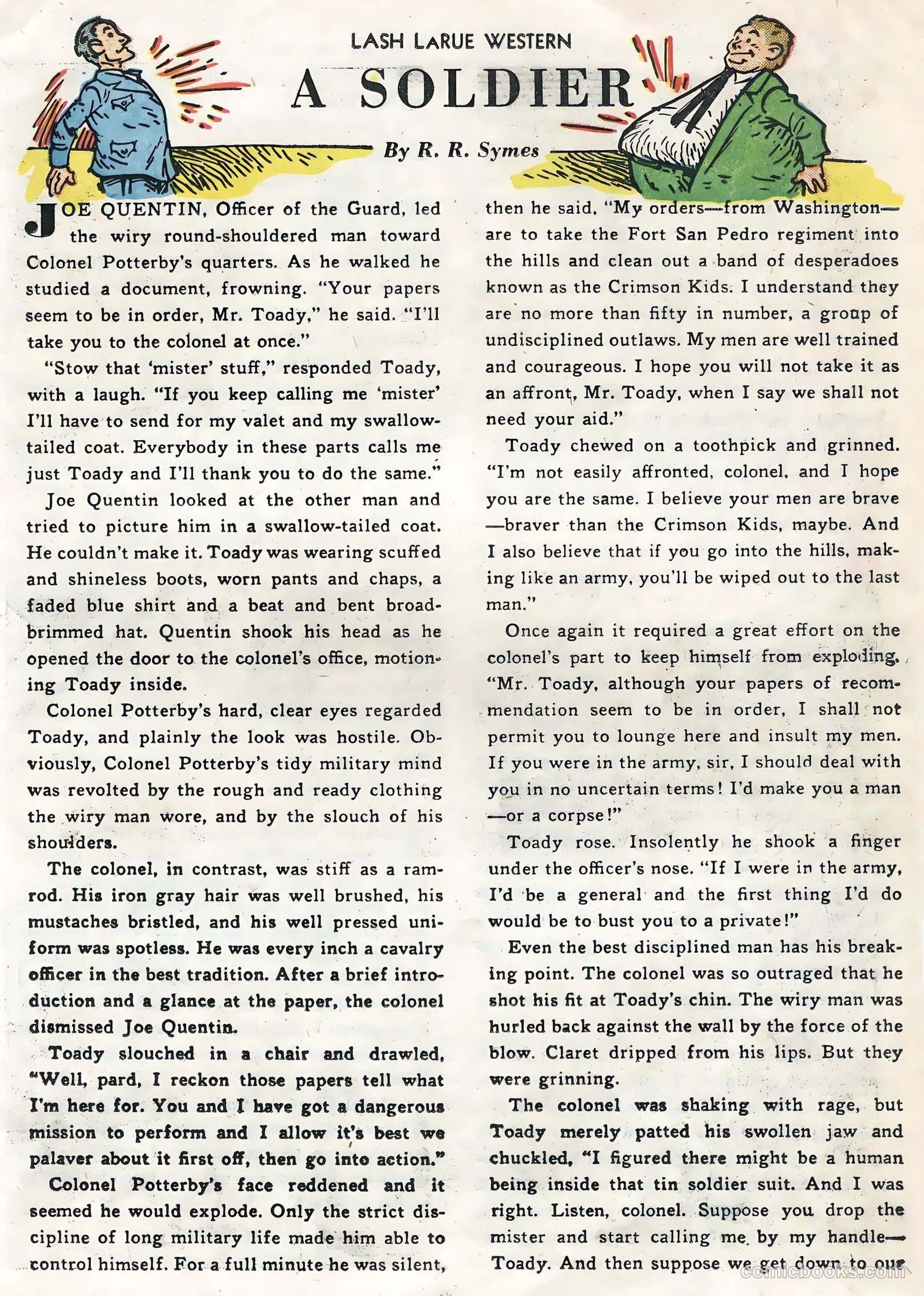 Lash LaRue Western #54 (1955) — page 15 of 36
