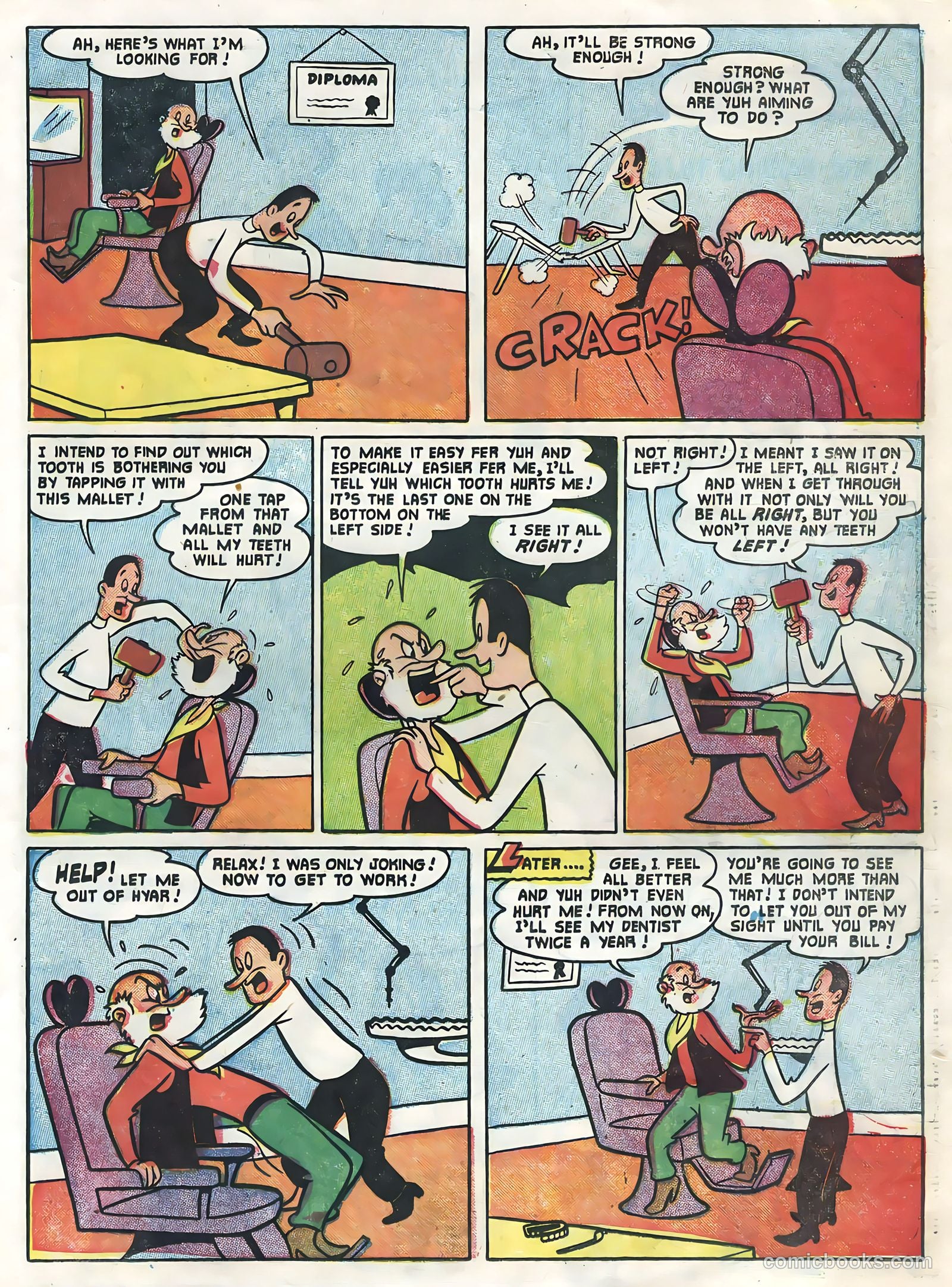 Lash LaRue Western #54 (1955) — page 21 of 36