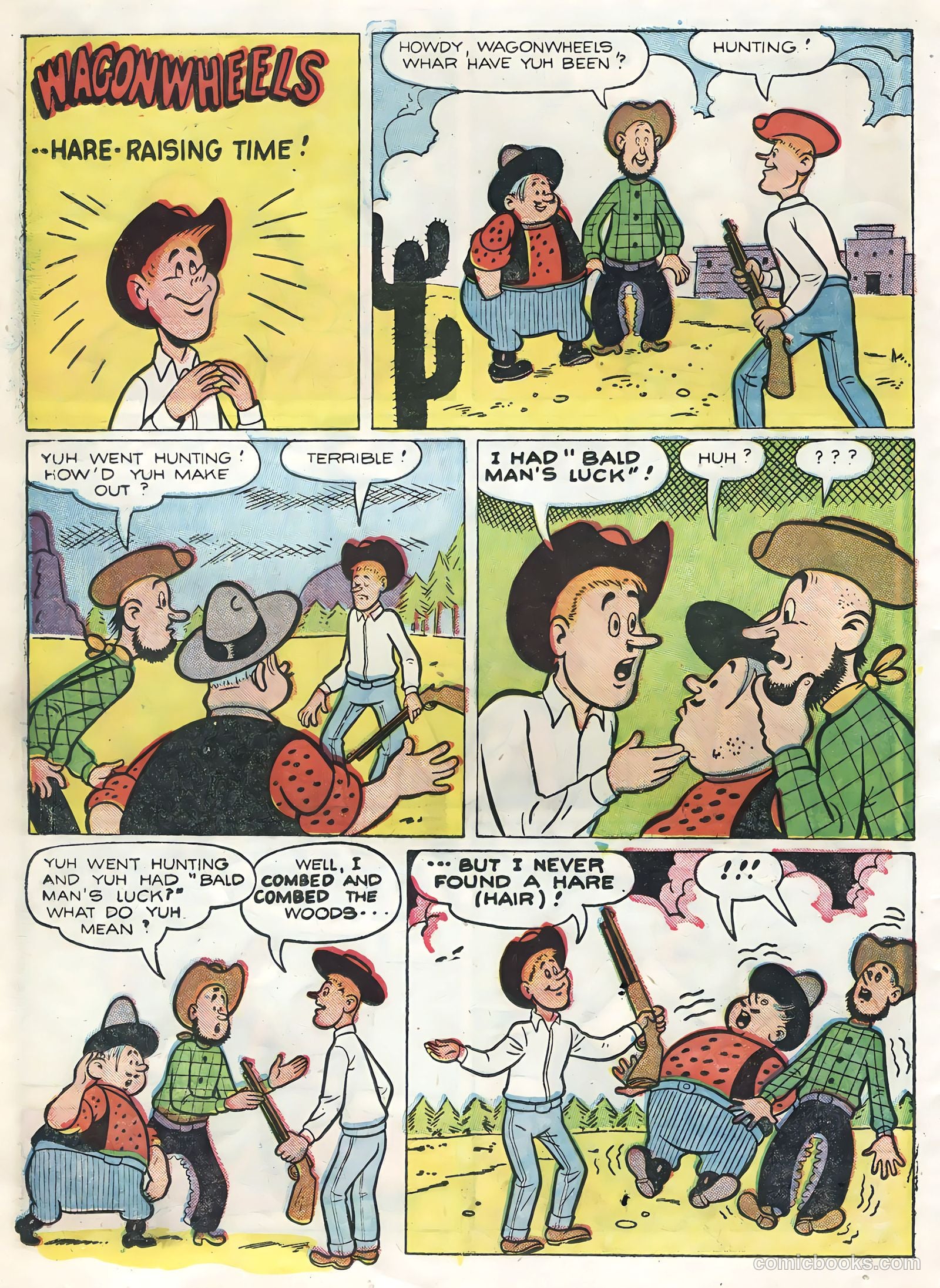 Lash LaRue Western #54 (1955) — page 22 of 36