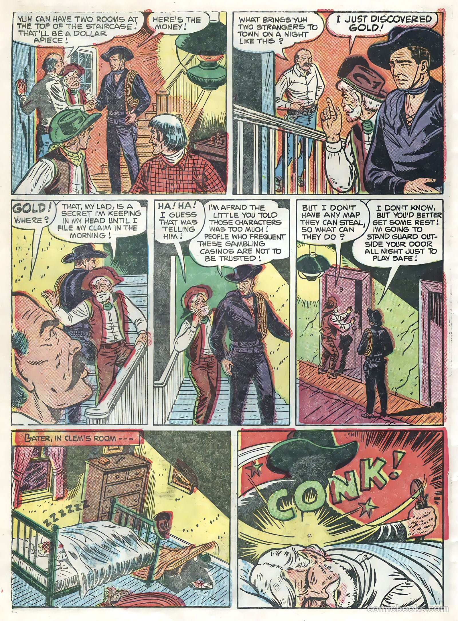 Lash LaRue Western #54 (1955) — page 30 of 36