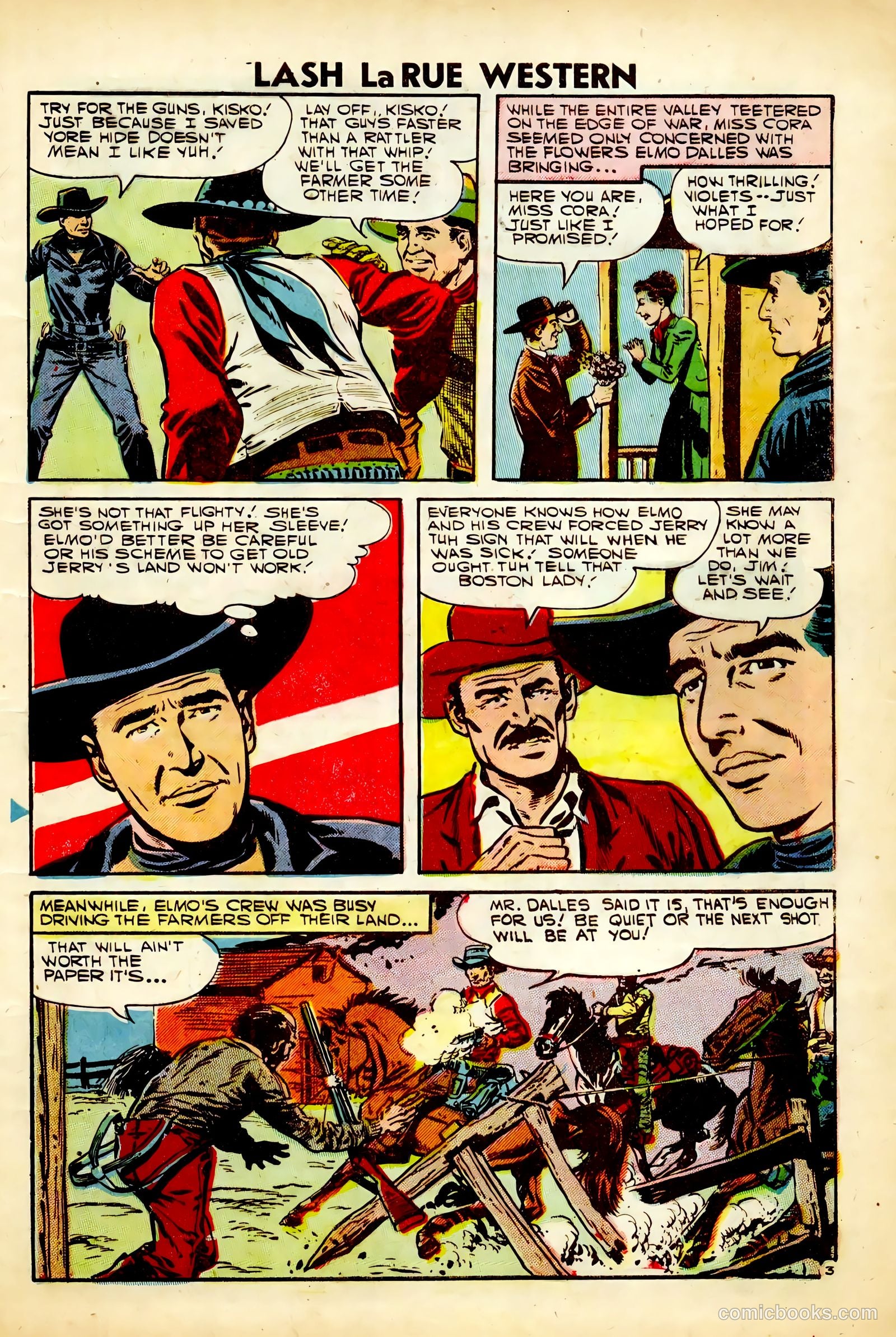 Lash Larue Western #63 (1957) — page 5 of 36