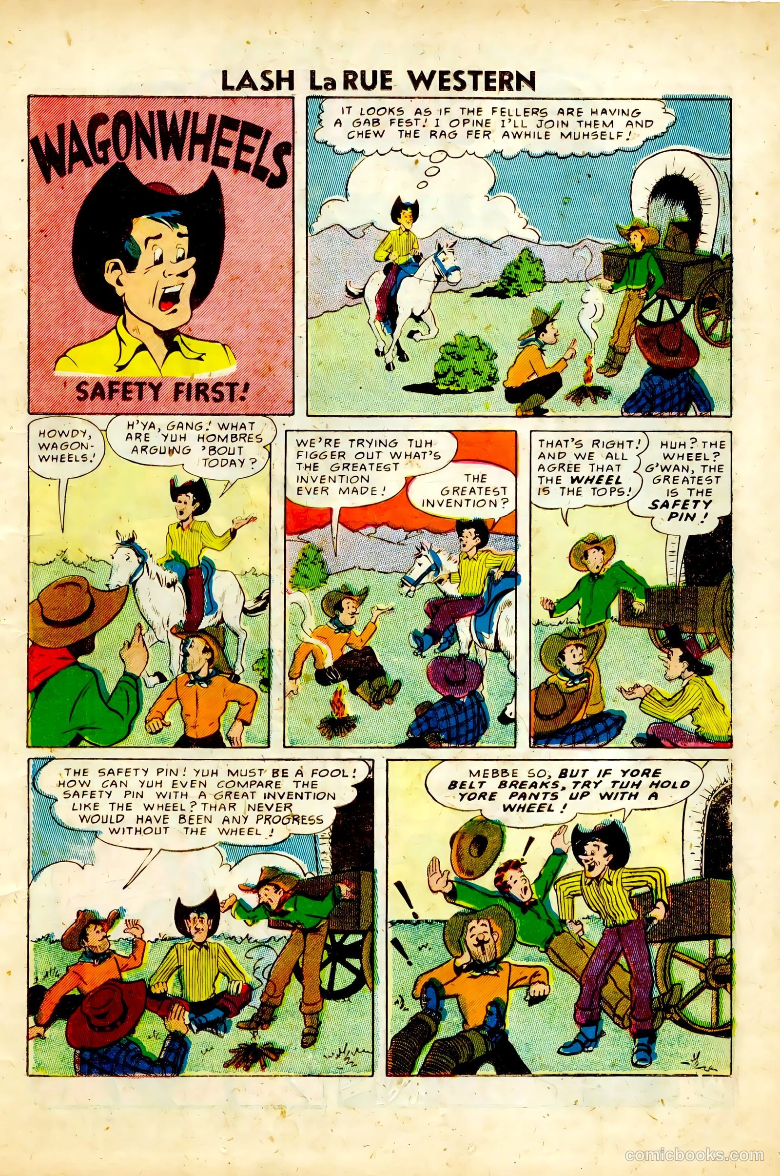 Lash Larue Western #63 (1957) — page 11 of 36