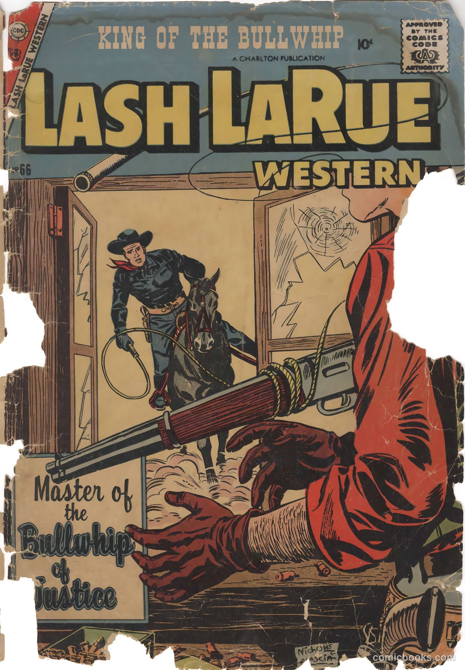 Lash Larue Western #66 (1957) — page 2 of 37
