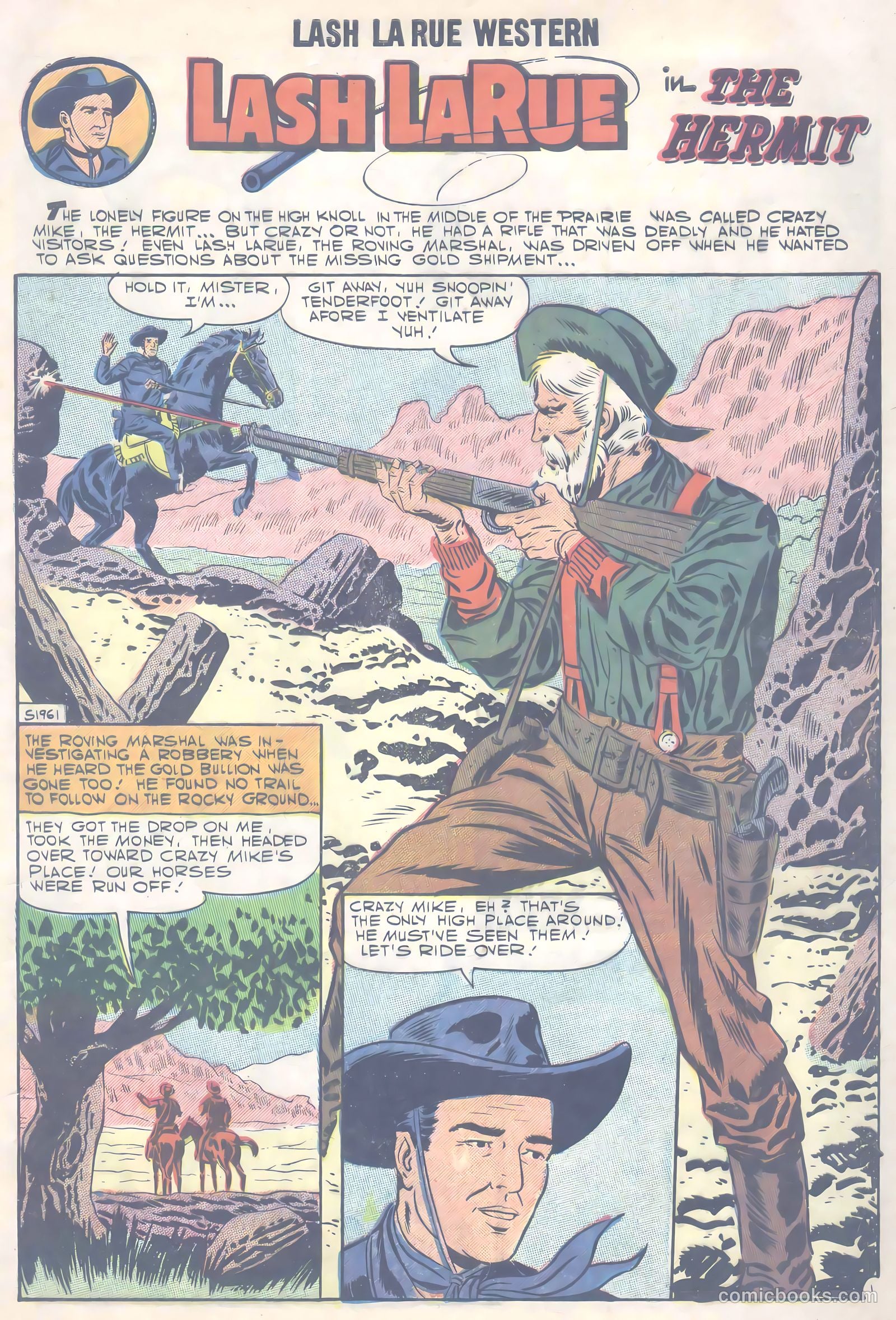 Lash Larue Western #66 (1957) — page 10 of 37