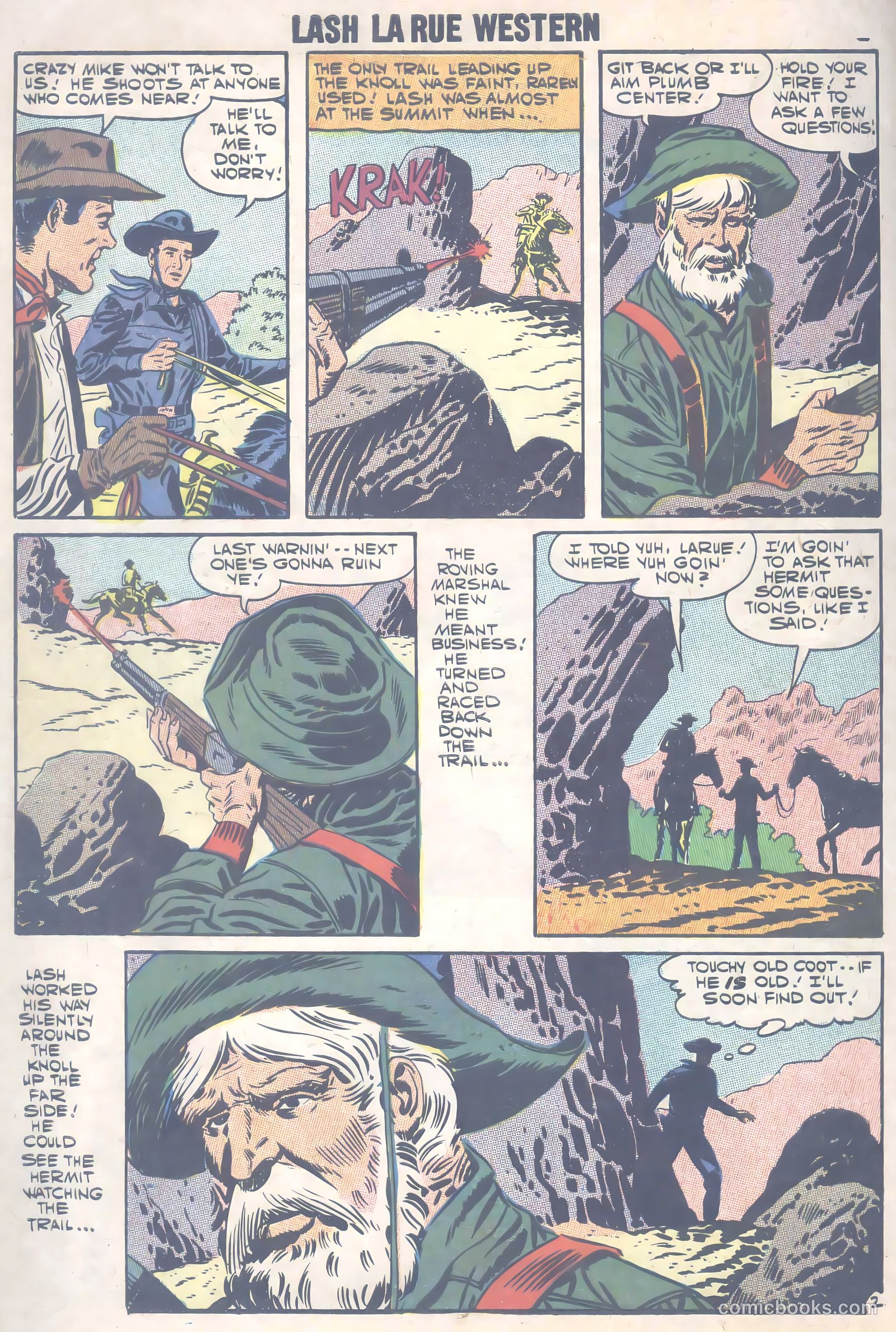 Lash Larue Western #66 (1957) — page 11 of 37