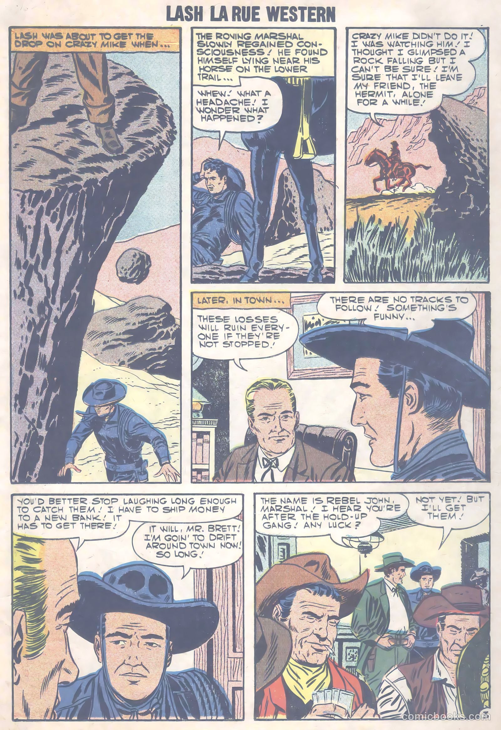 Lash Larue Western #66 (1957) — page 12 of 37
