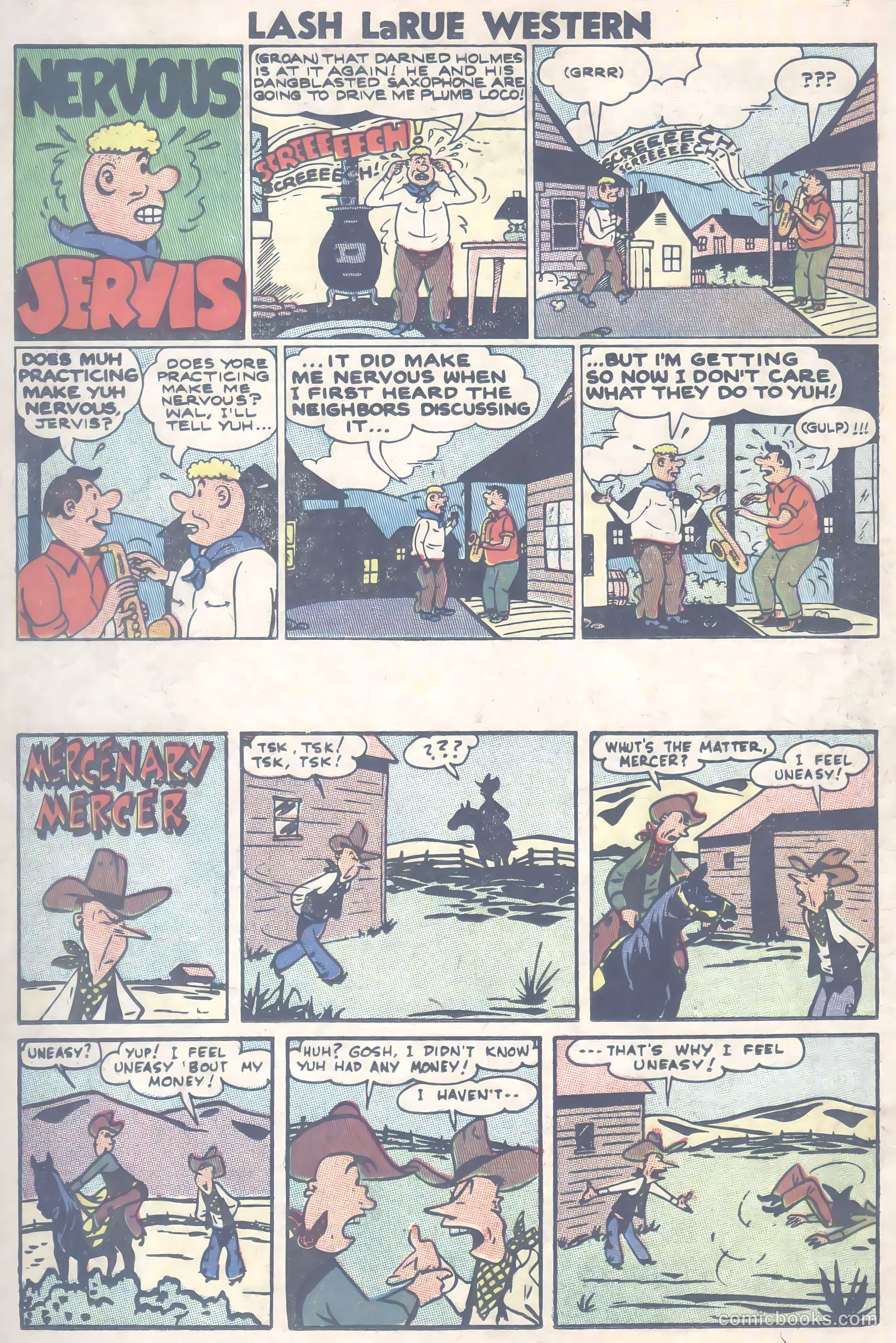 Lash Larue Western #66 (1957) — page 19 of 37