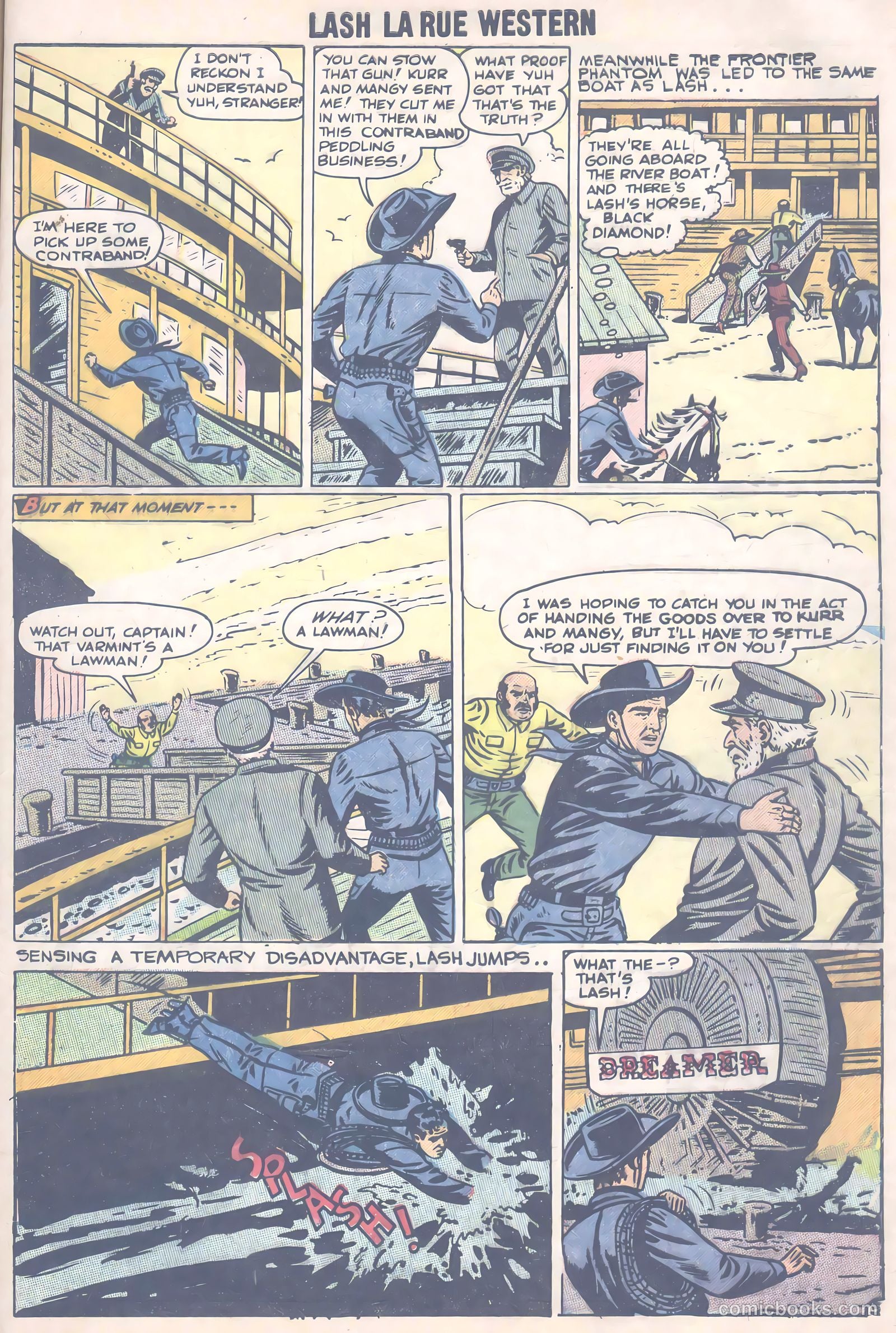 Lash Larue Western #66 (1957) — page 30 of 37