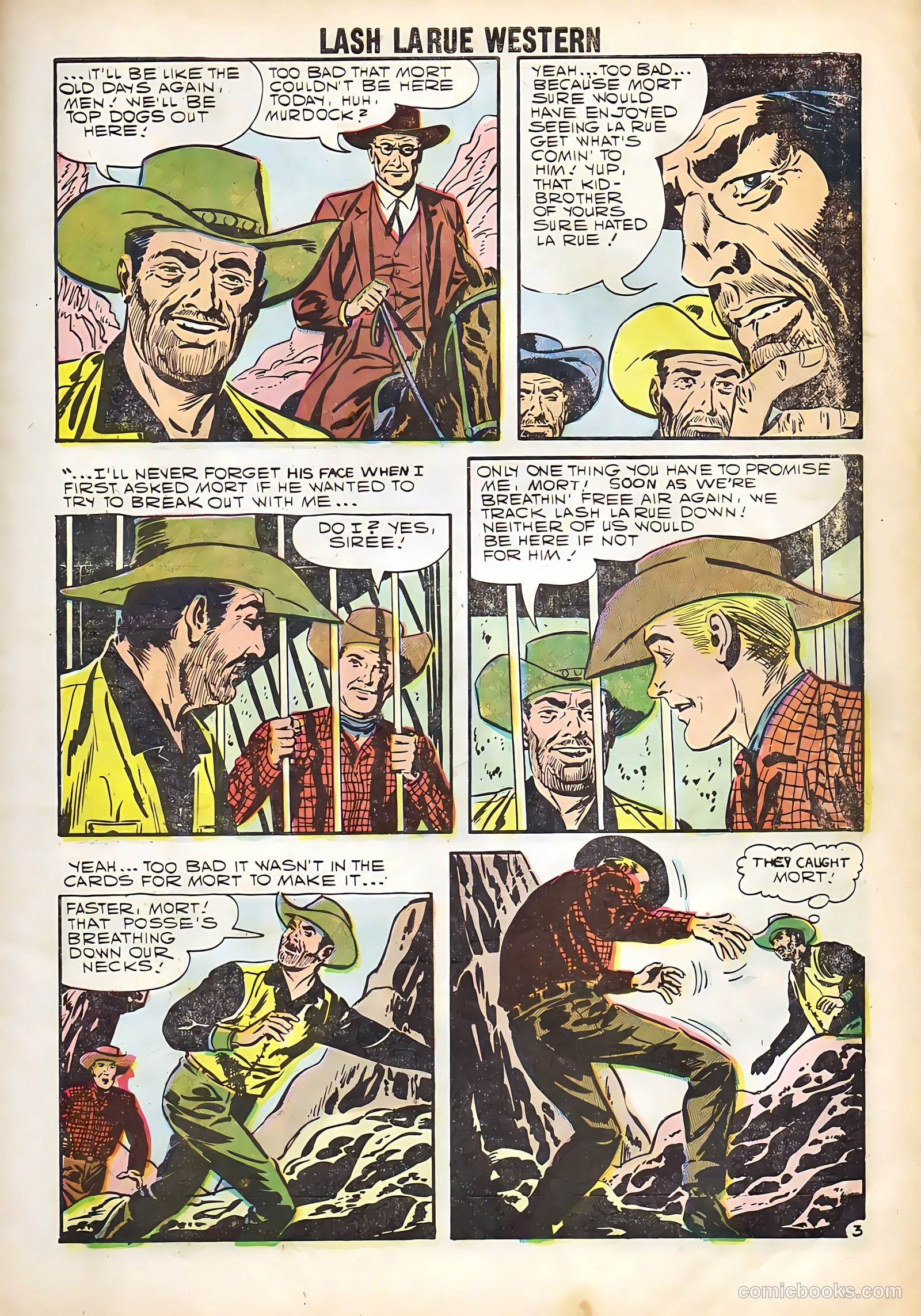 Lash Larue Western #67 (1958) — page 5 of 69