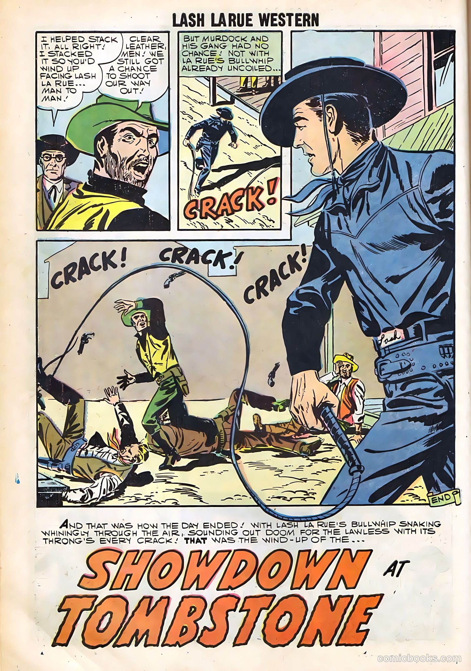 Lash Larue Western #67 (1958) — page 10 of 69