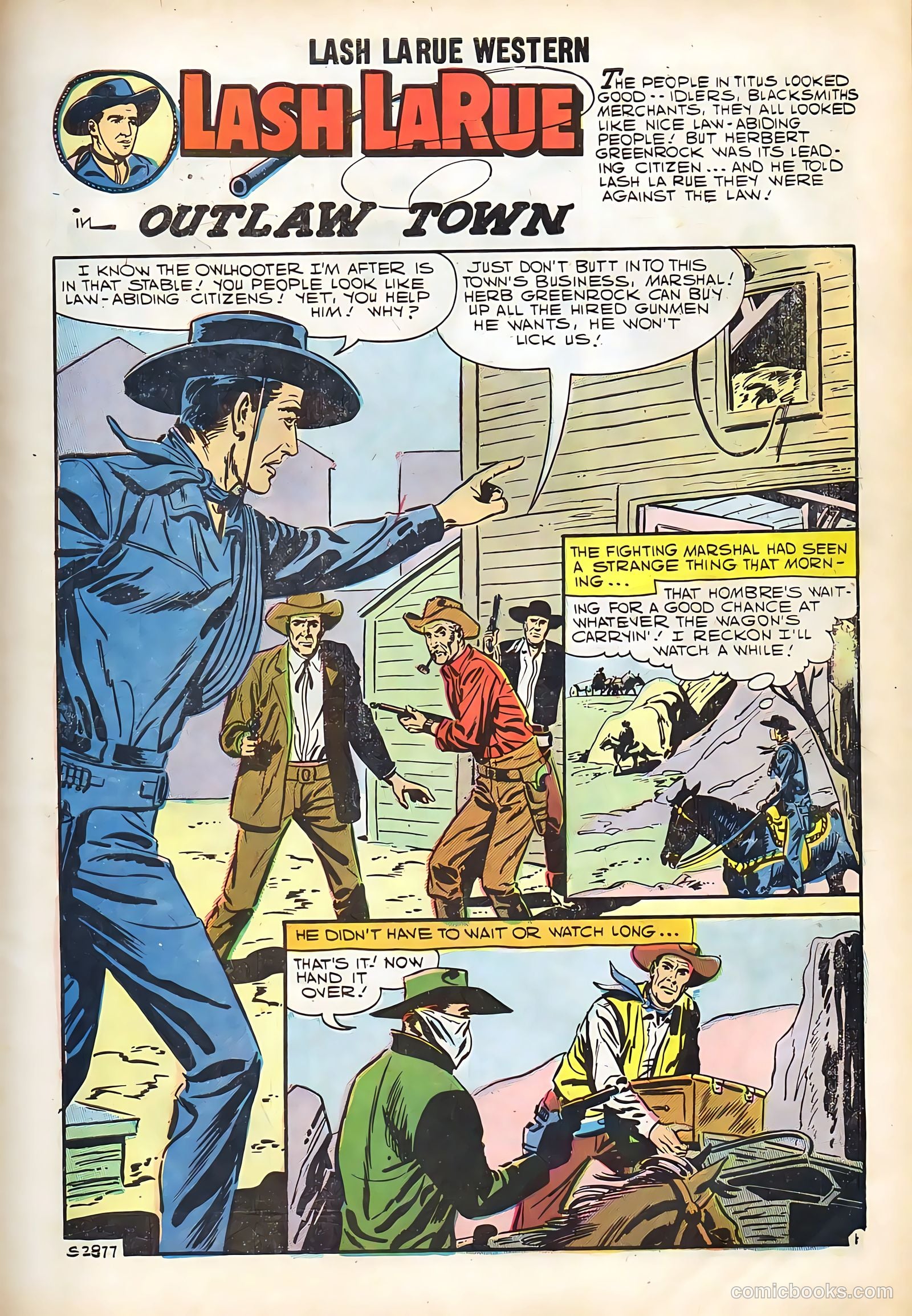 Lash Larue Western #67 (1958) — page 11 of 69