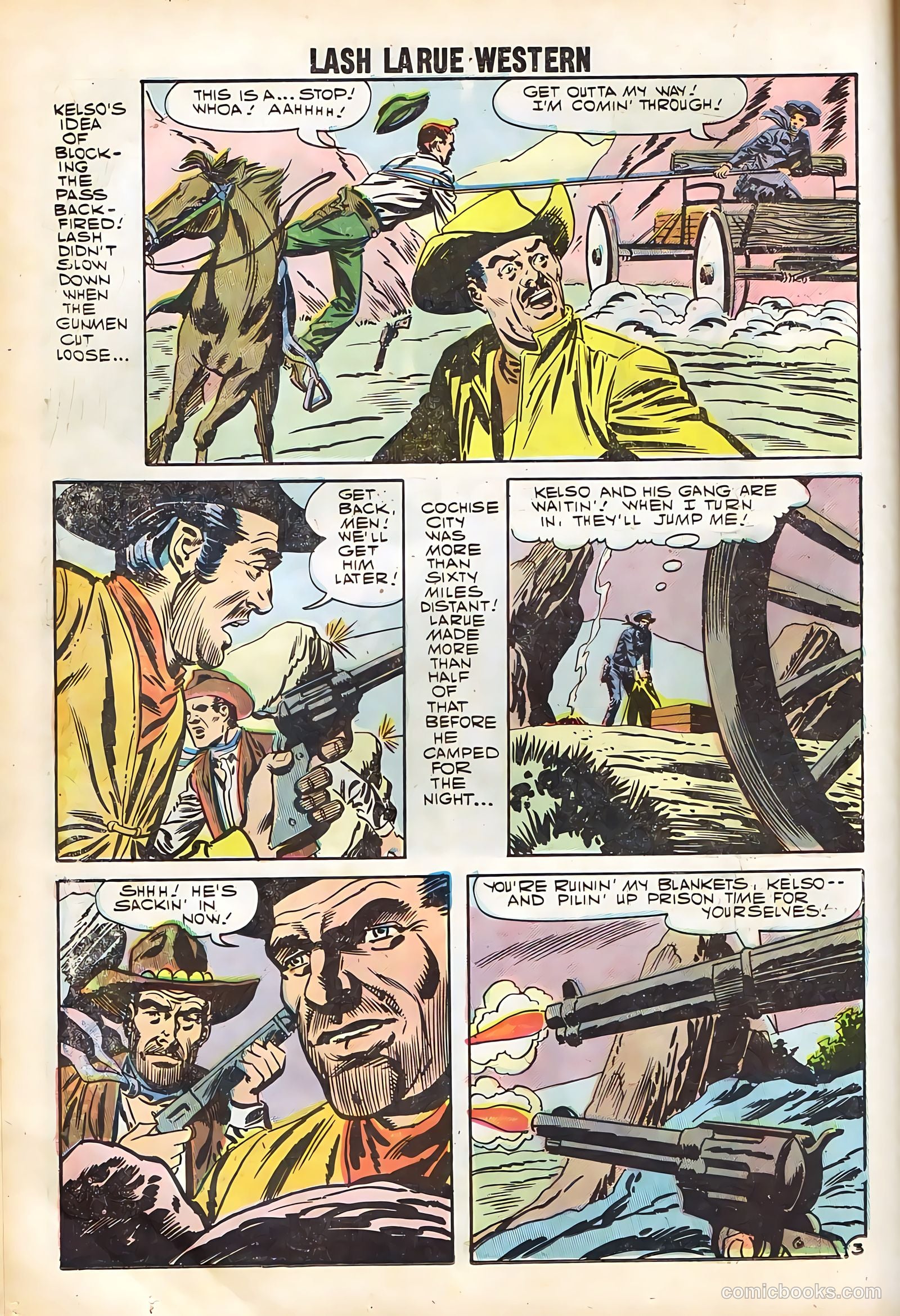 Lash Larue Western #67 (1958) — page 24 of 69