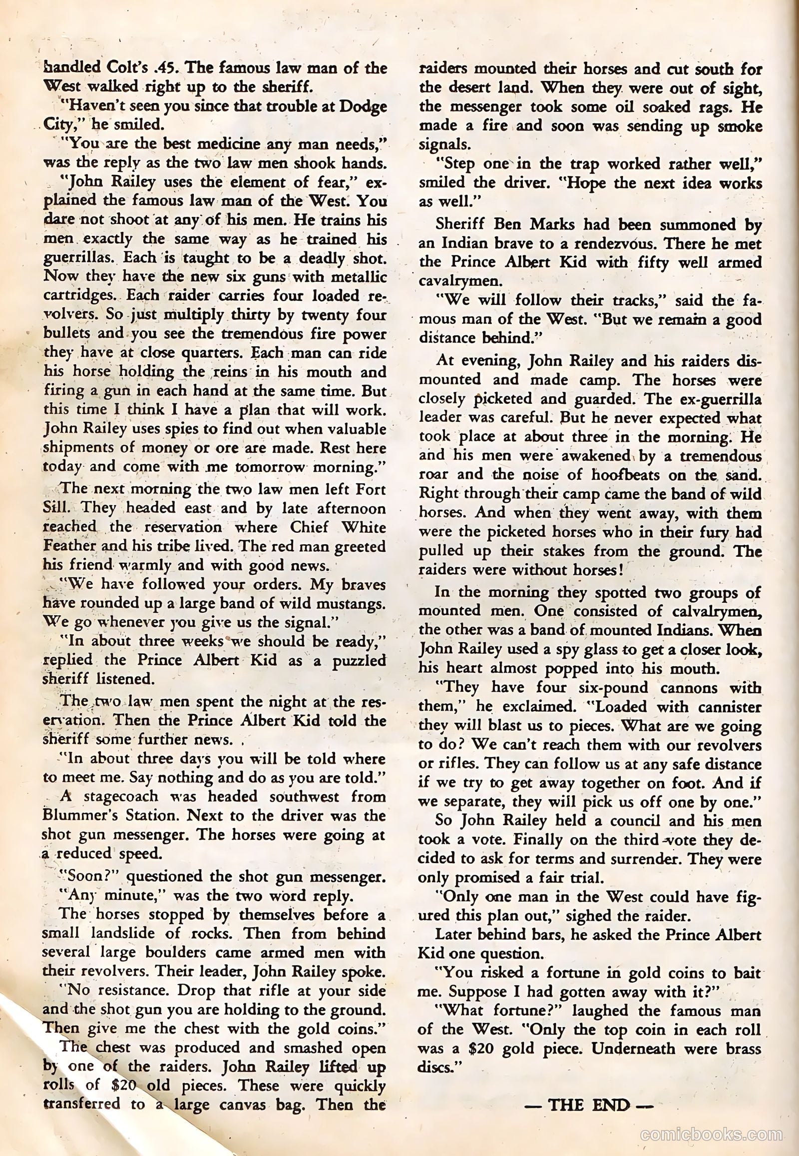 Lash Larue Western #67 (1958) — page 28 of 69