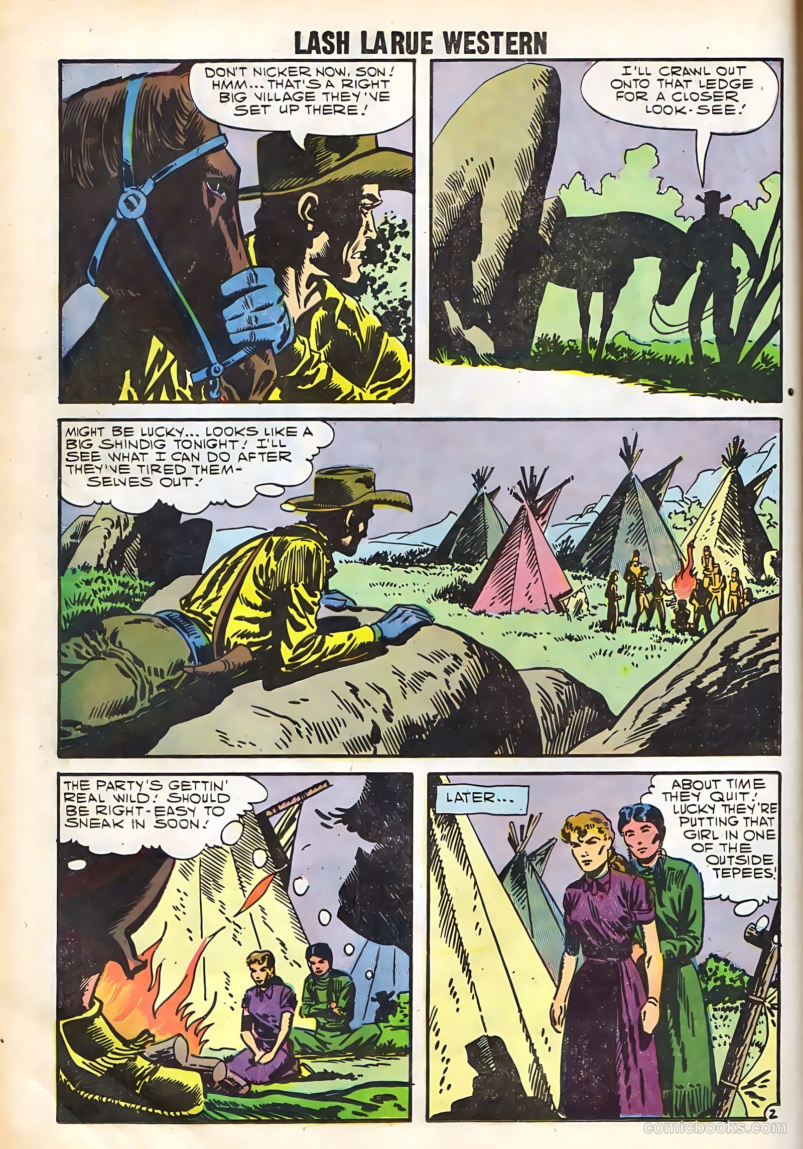 Lash Larue Western #67 (1958) — page 30 of 69