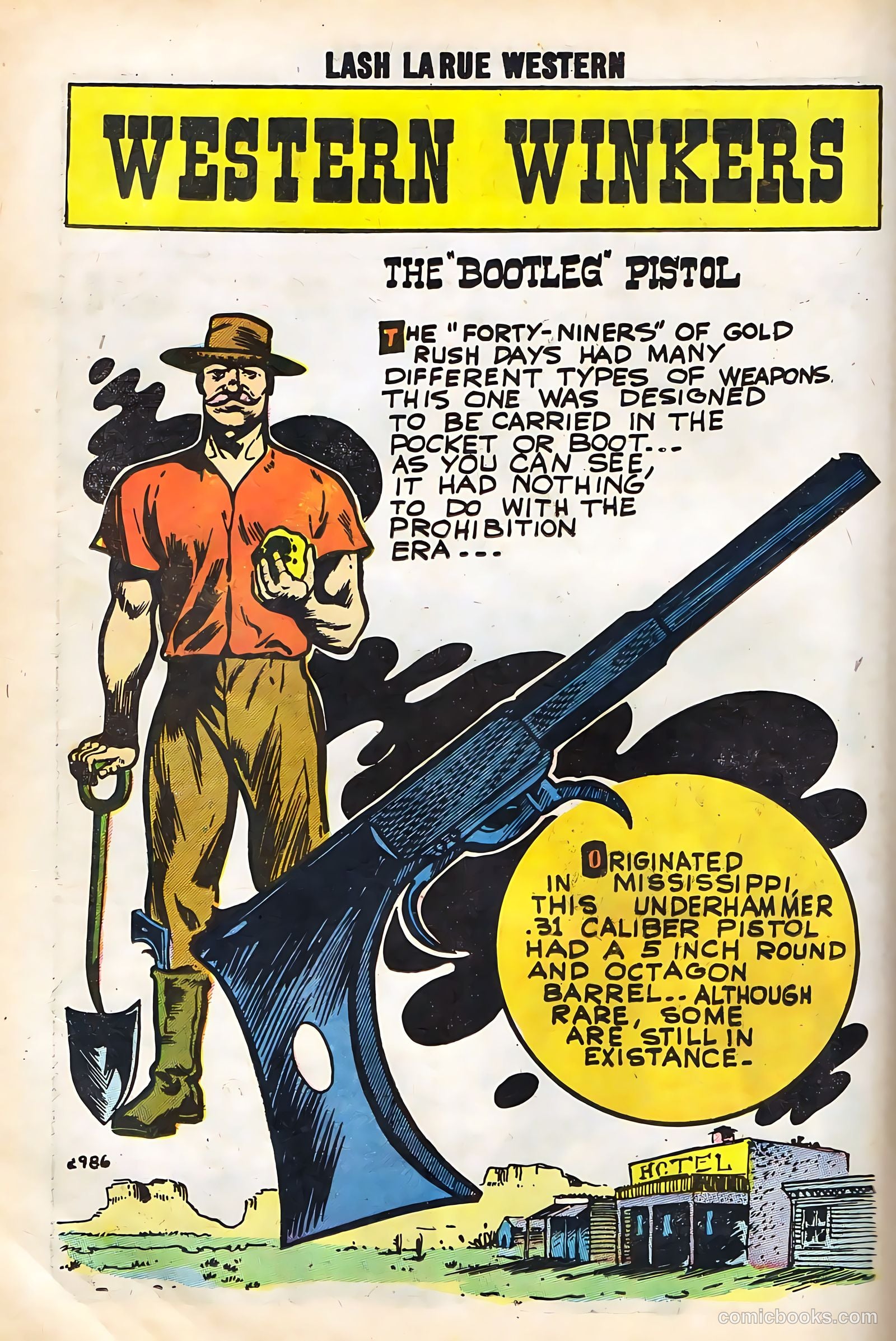 Lash Larue Western #67 (1958) — page 36 of 69