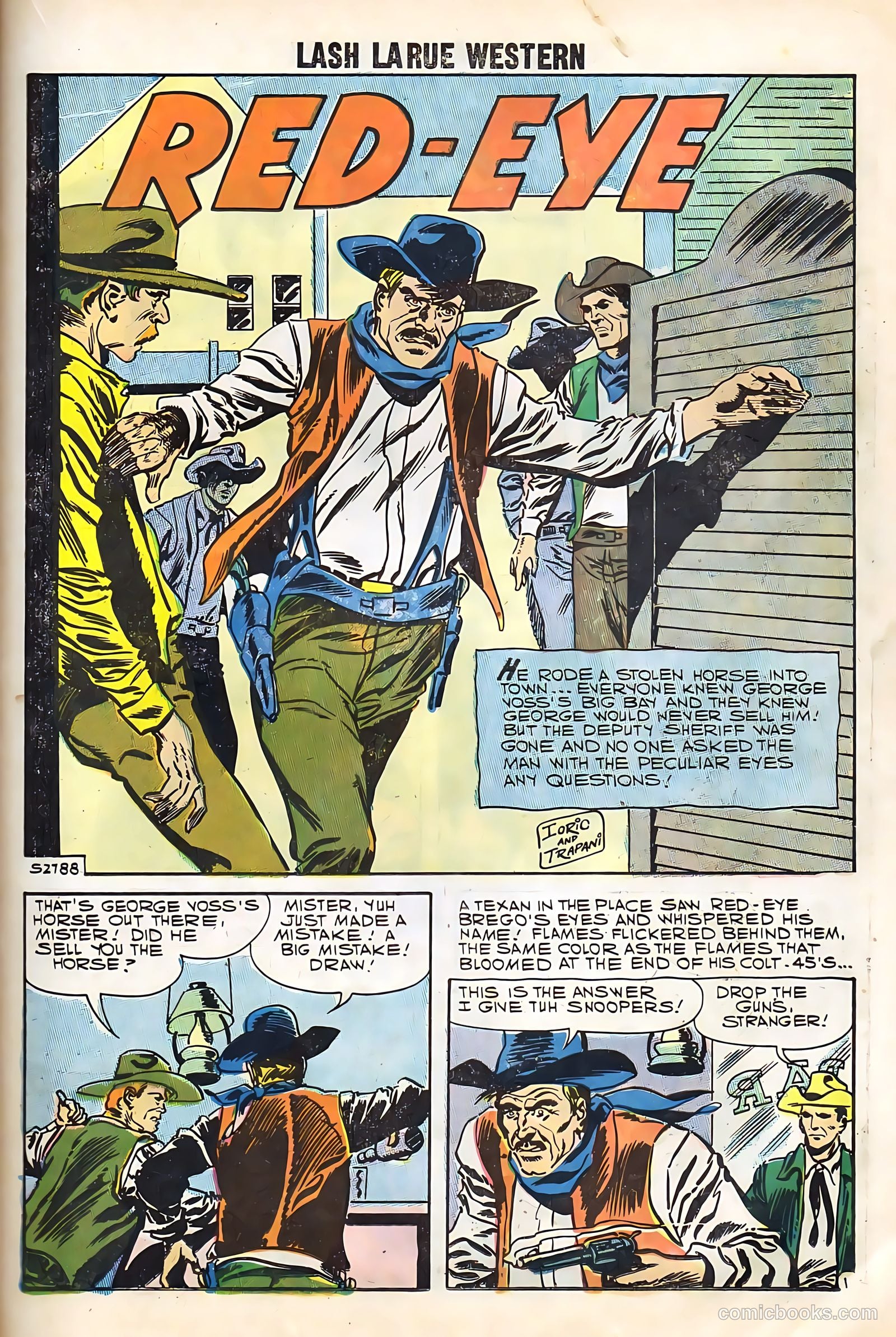 Lash Larue Western #67 (1958) — page 43 of 69