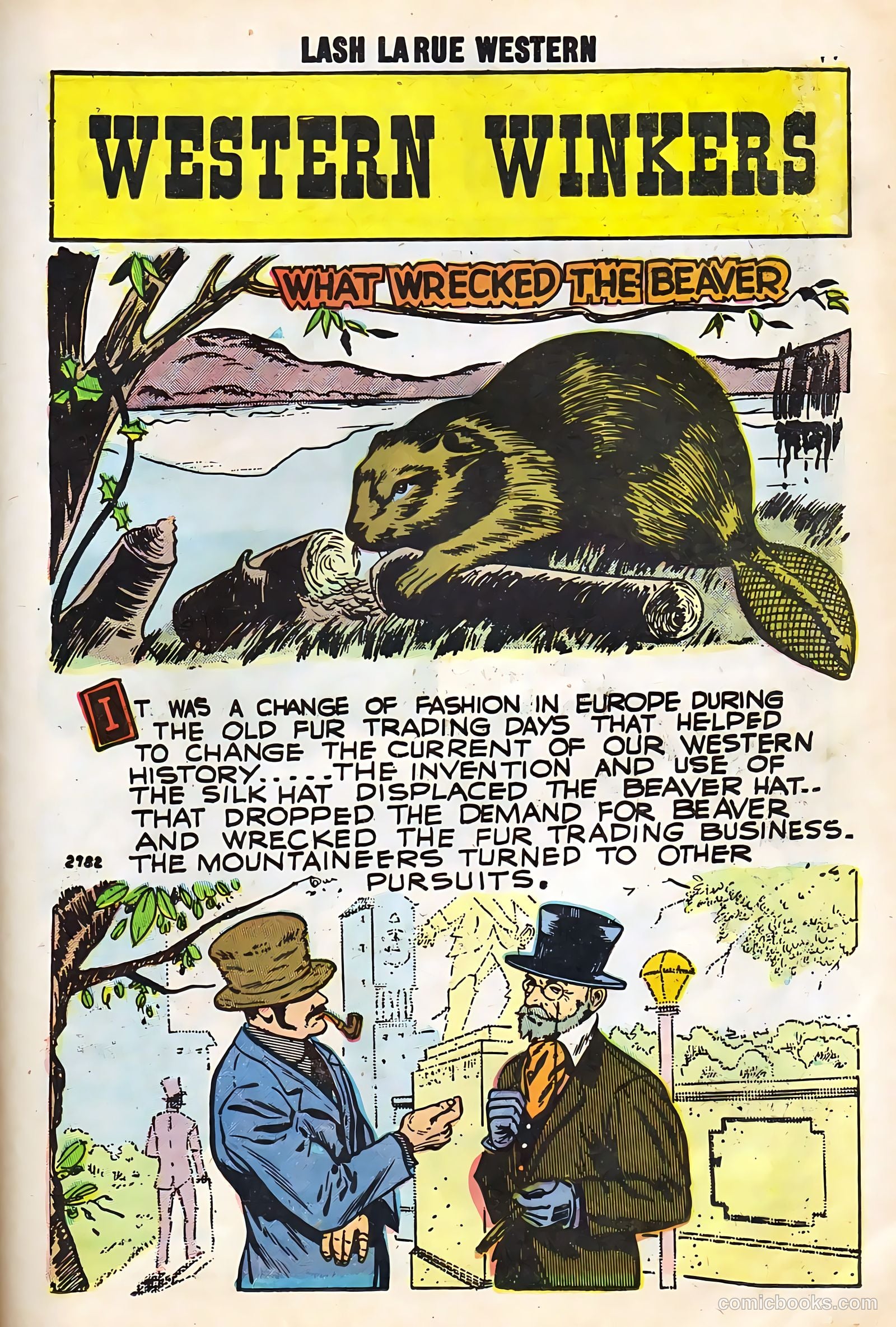 Lash Larue Western #67 (1958) — page 49 of 69