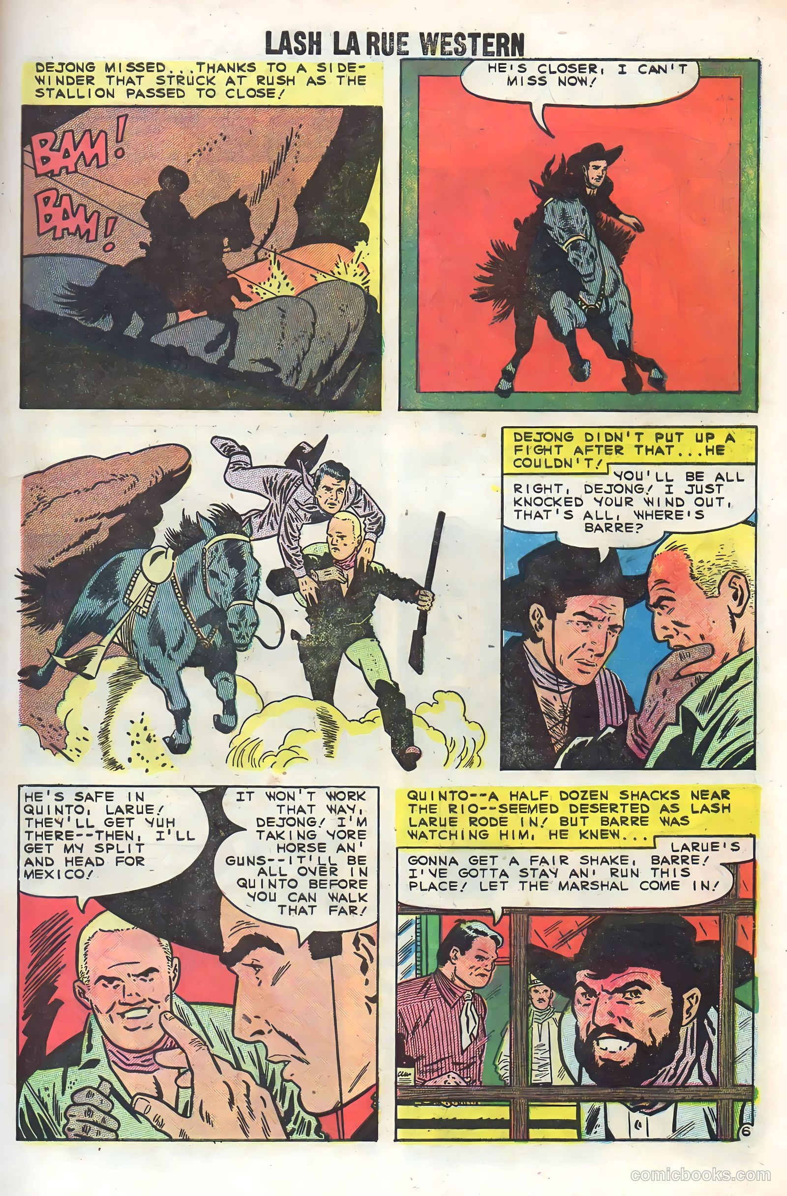 Lash Larue Western #73 (1959) — page 9 of 37
