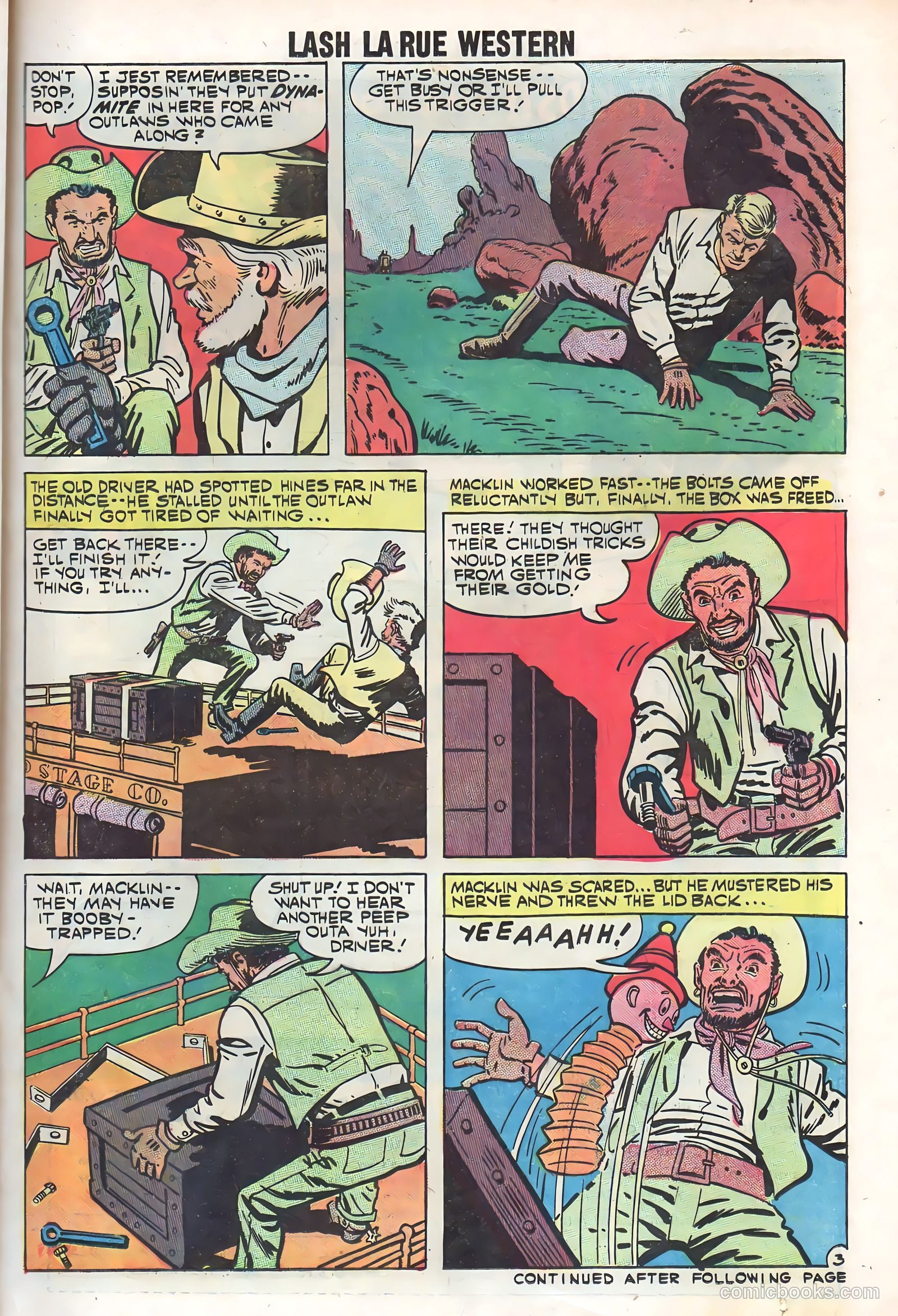 Lash Larue Western #73 (1959) — page 21 of 37