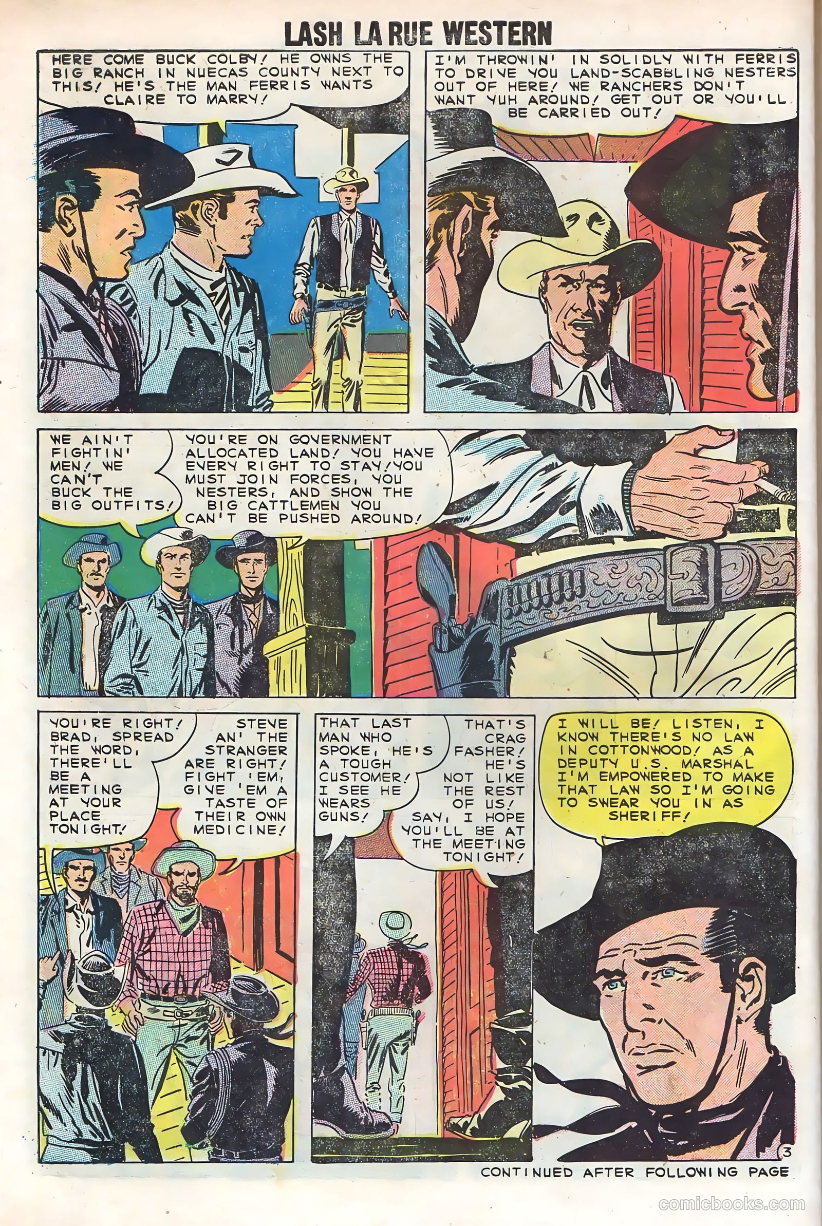 Lash Larue Western #73 (1959) — page 30 of 37