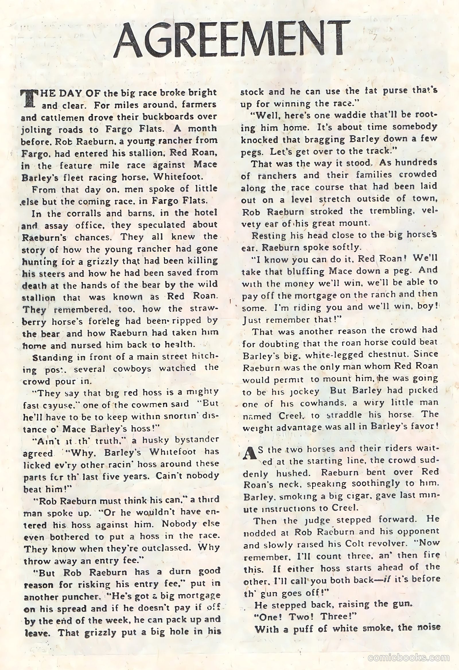 Lash Larue Western #74 (1959) — page 20 of 36