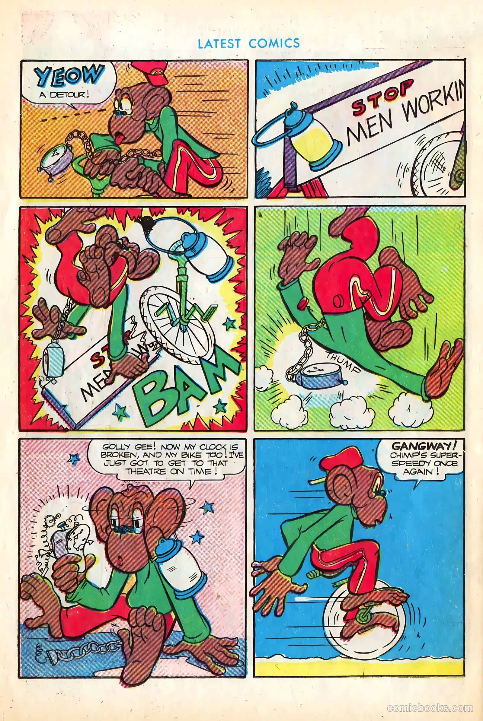 Latest Comics #1 (1945) — page 40 of 52