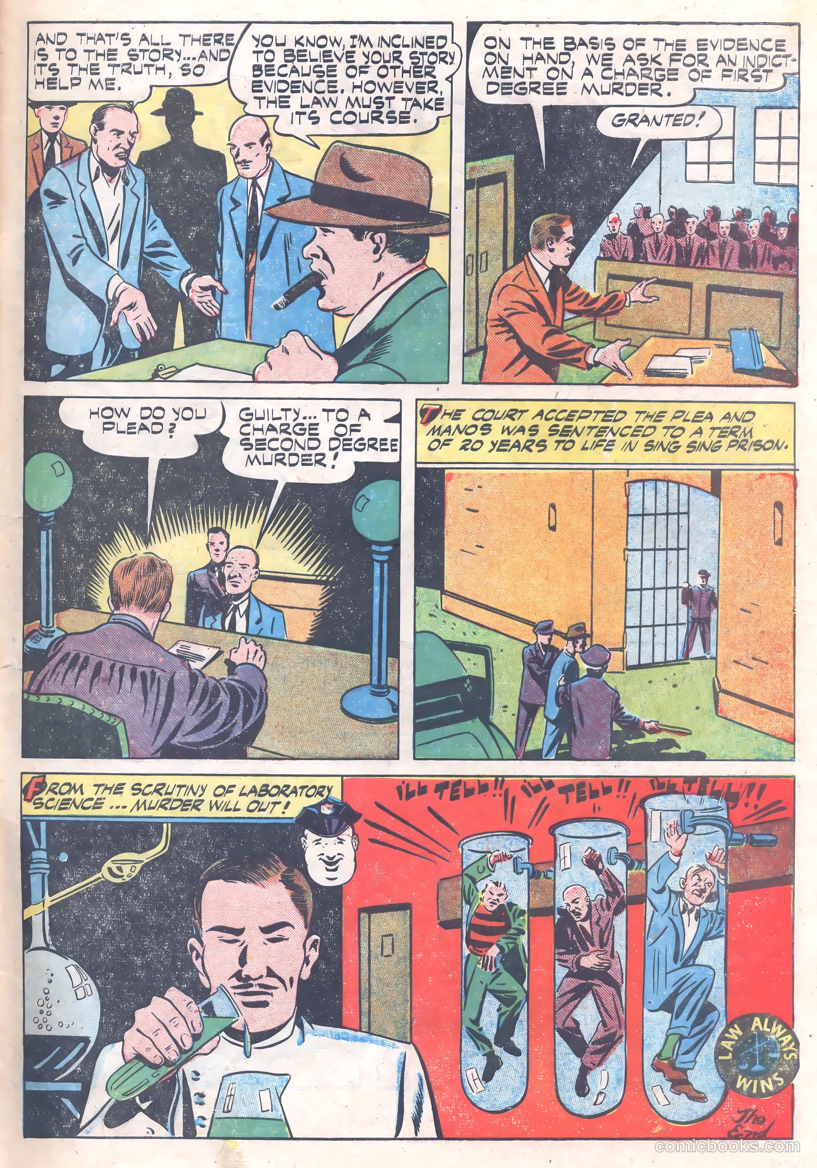 Law Against Crime #2 (1948) — page 13 of 37