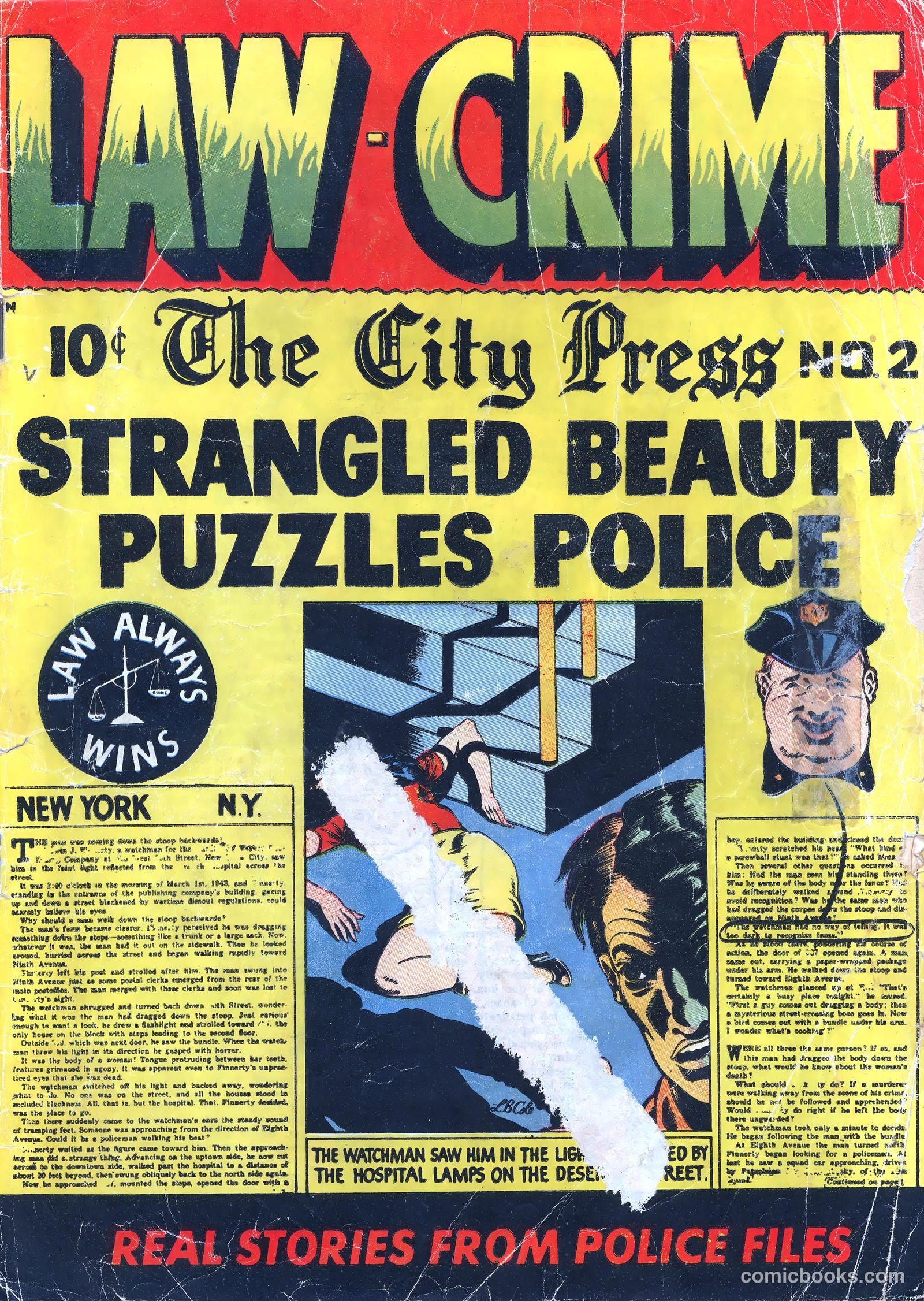Law Against Crime #2 (1948) — page 37 of 37