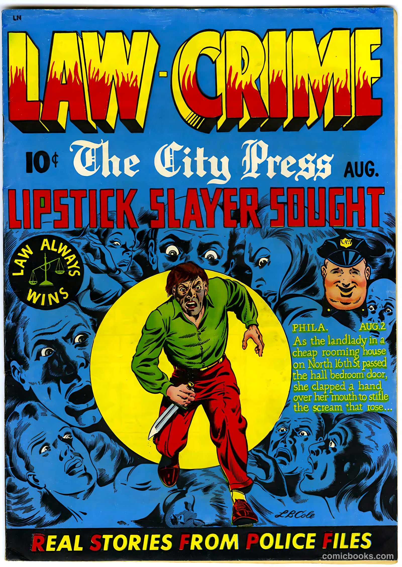 Law Against Crime #3 cover