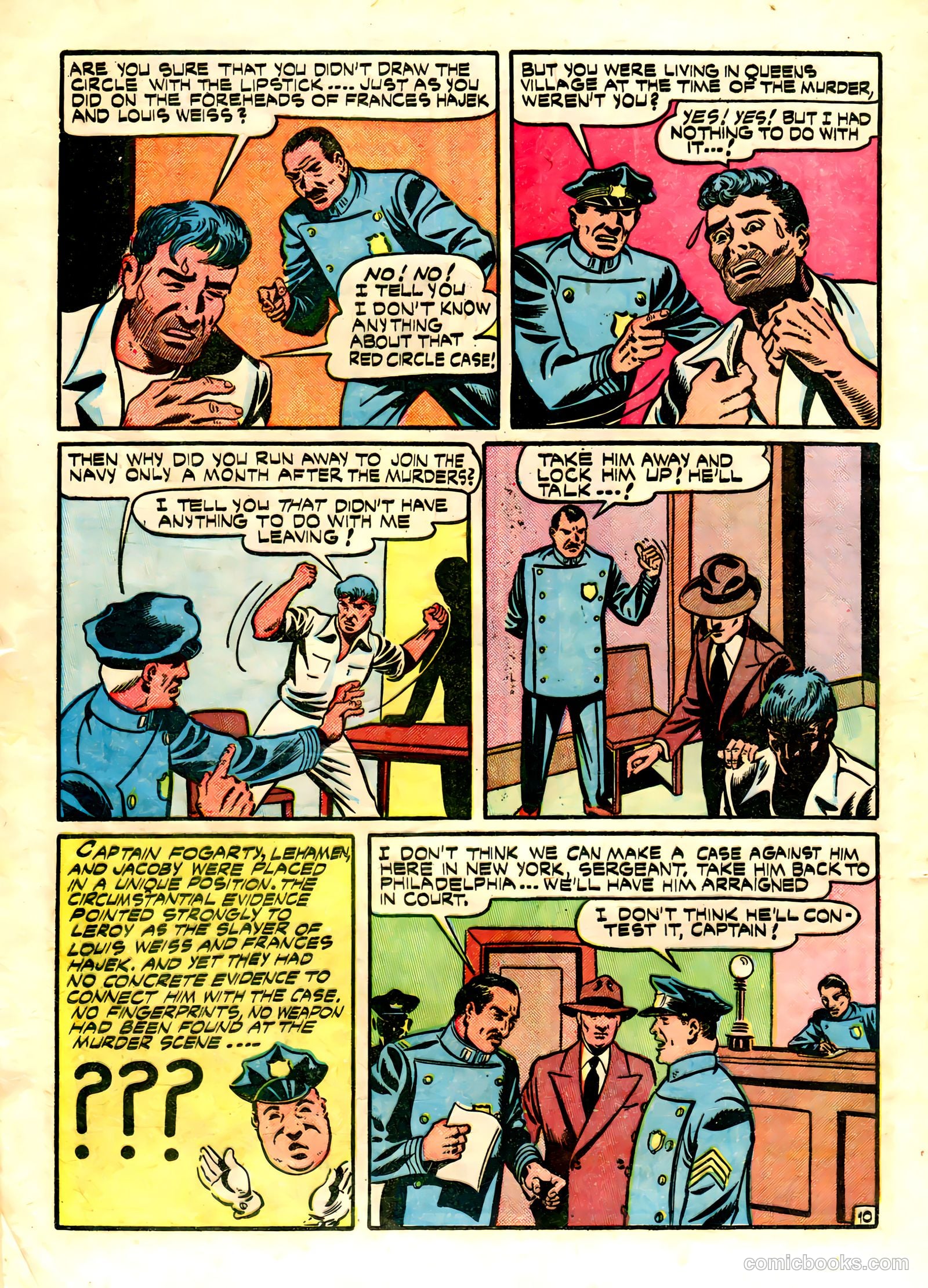 Law Against Crime #3 (1948) — page 12 of 36