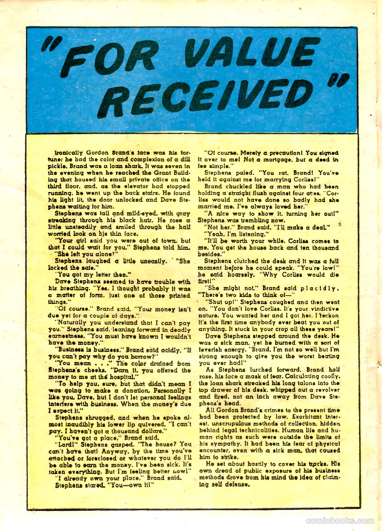 Law Against Crime #3 (1948) — page 20 of 36