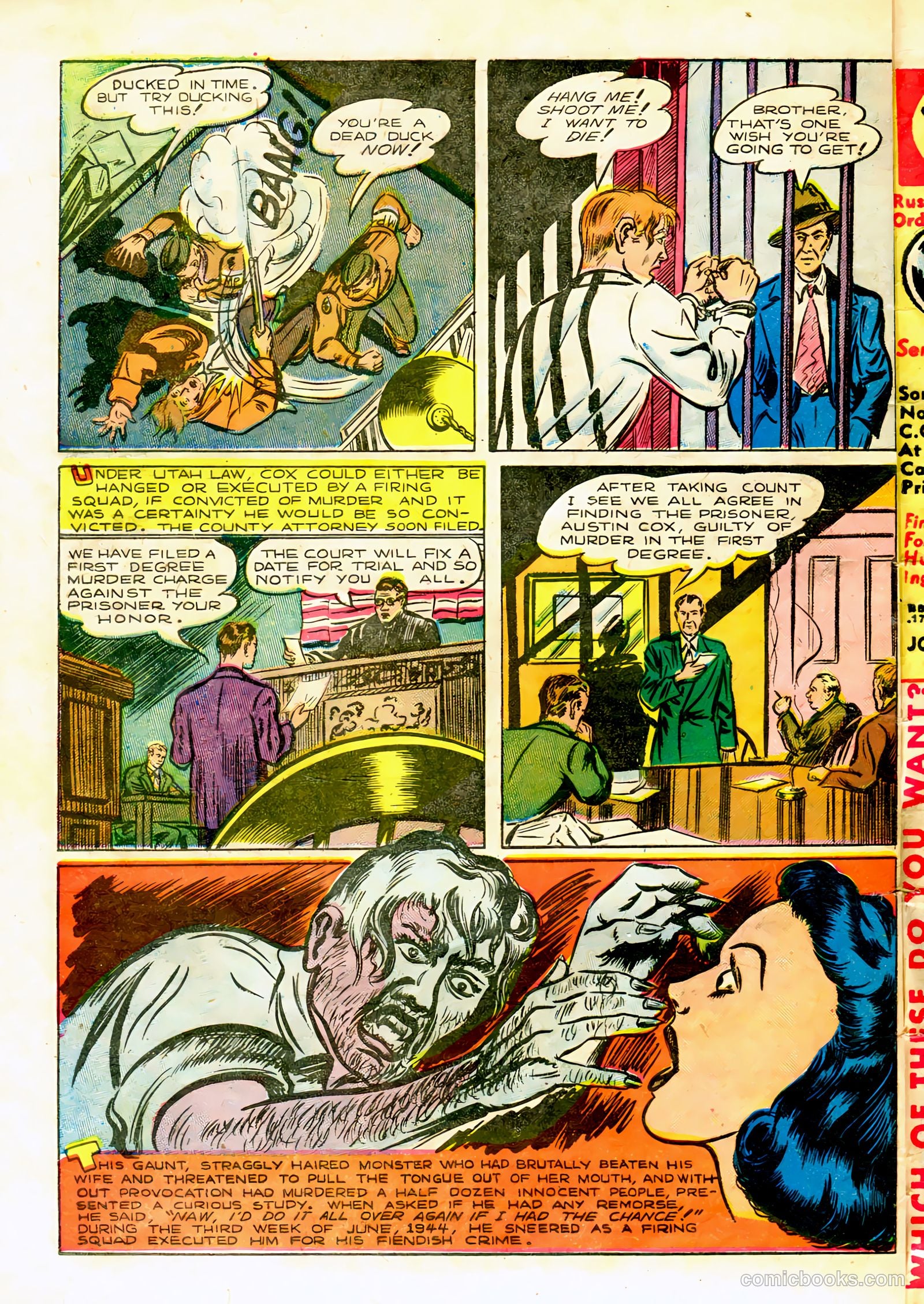 Law Against Crime #3 (1948) — page 32 of 36