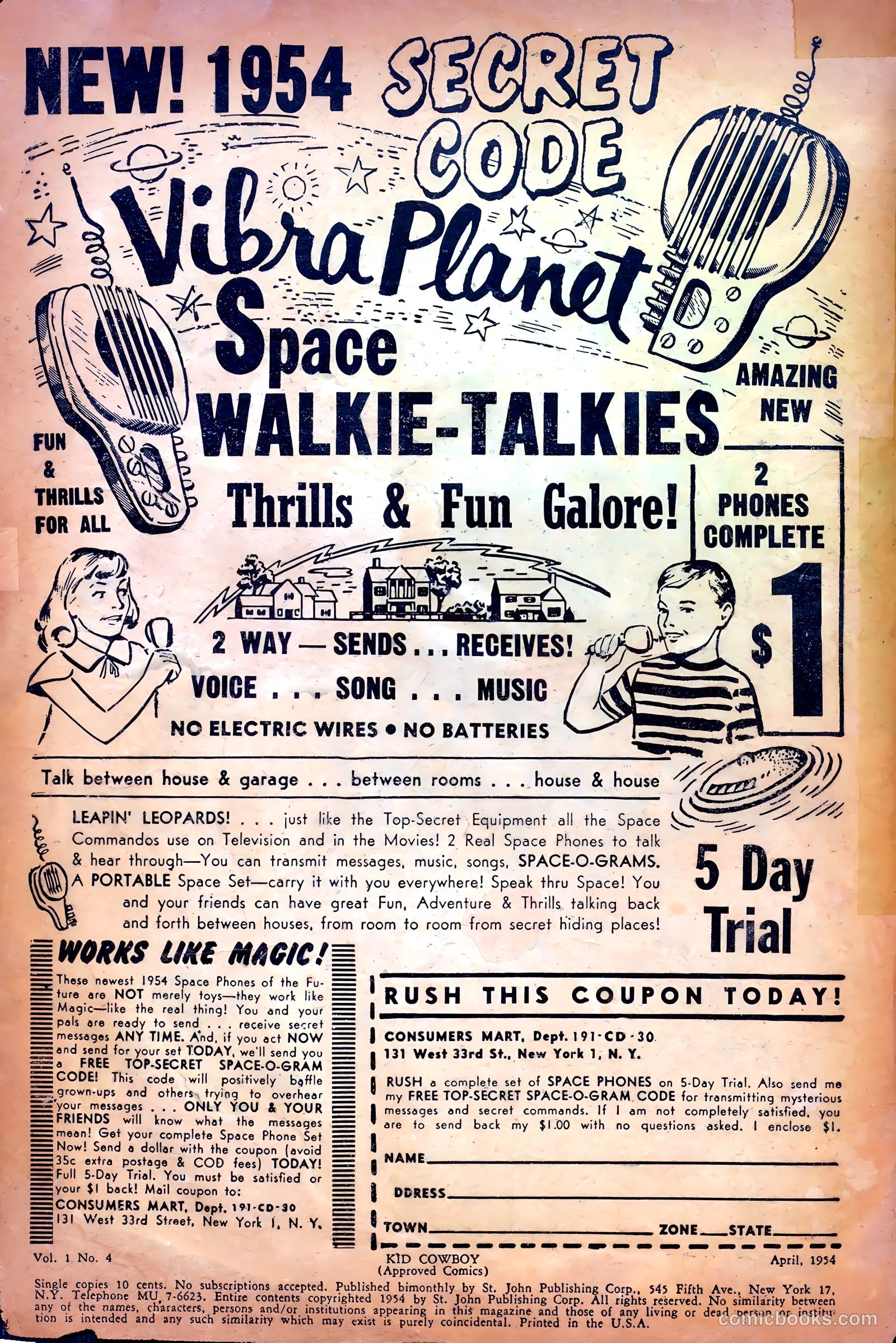 Approved Comics #4 (1954) — page 2 of 37