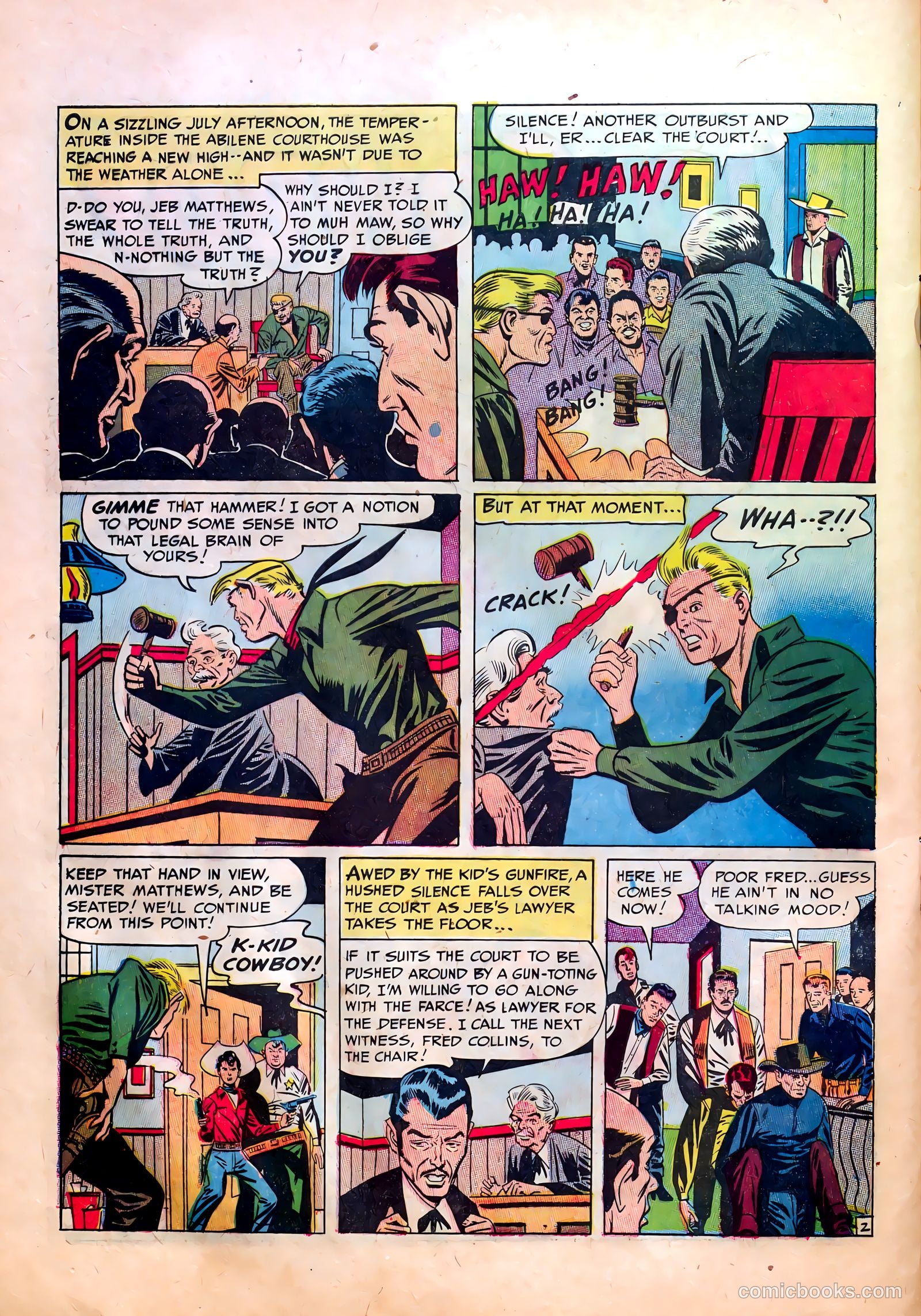Approved Comics #4 (1954) — page 28 of 37