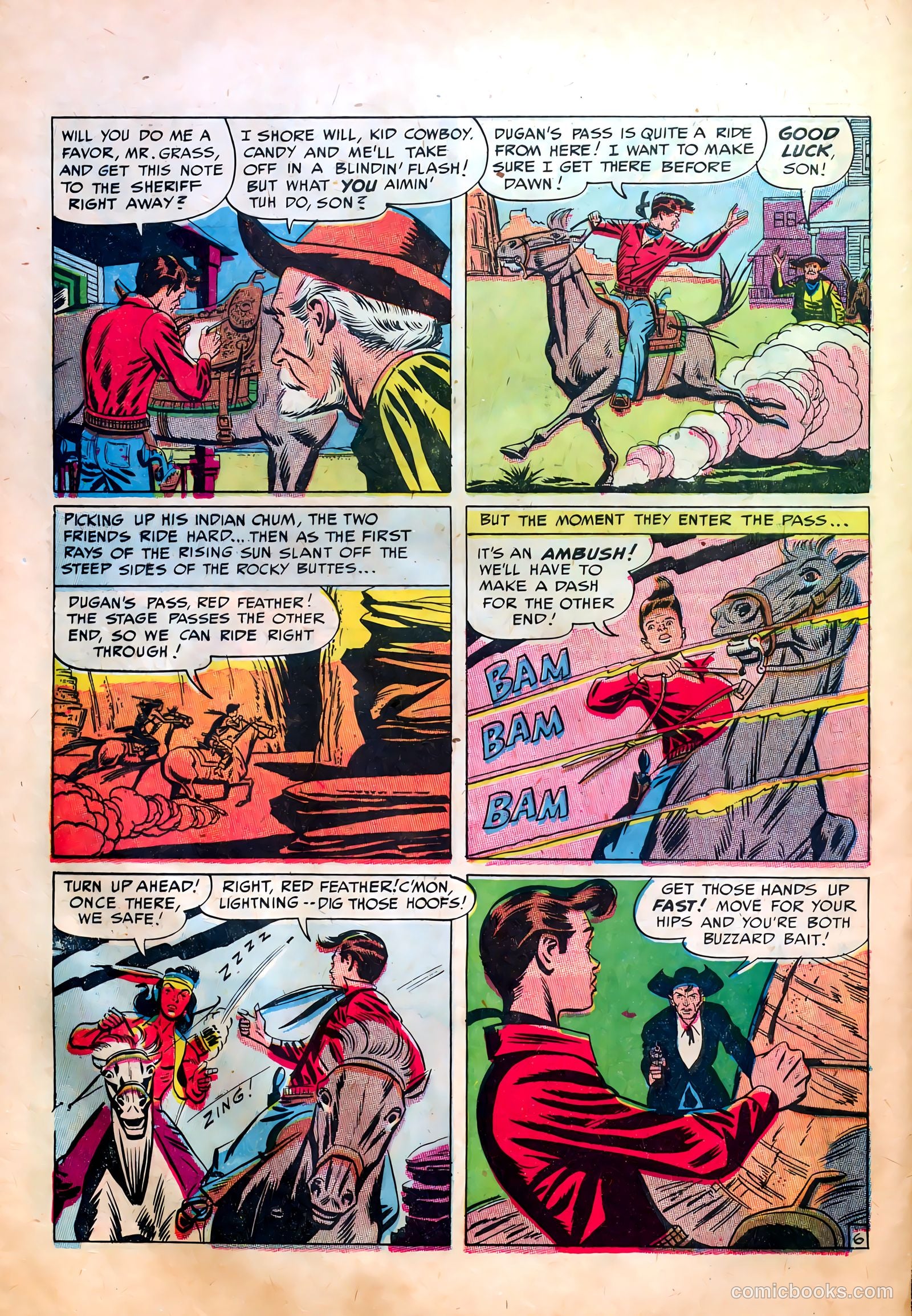 Approved Comics #4 (1954) — page 32 of 37
