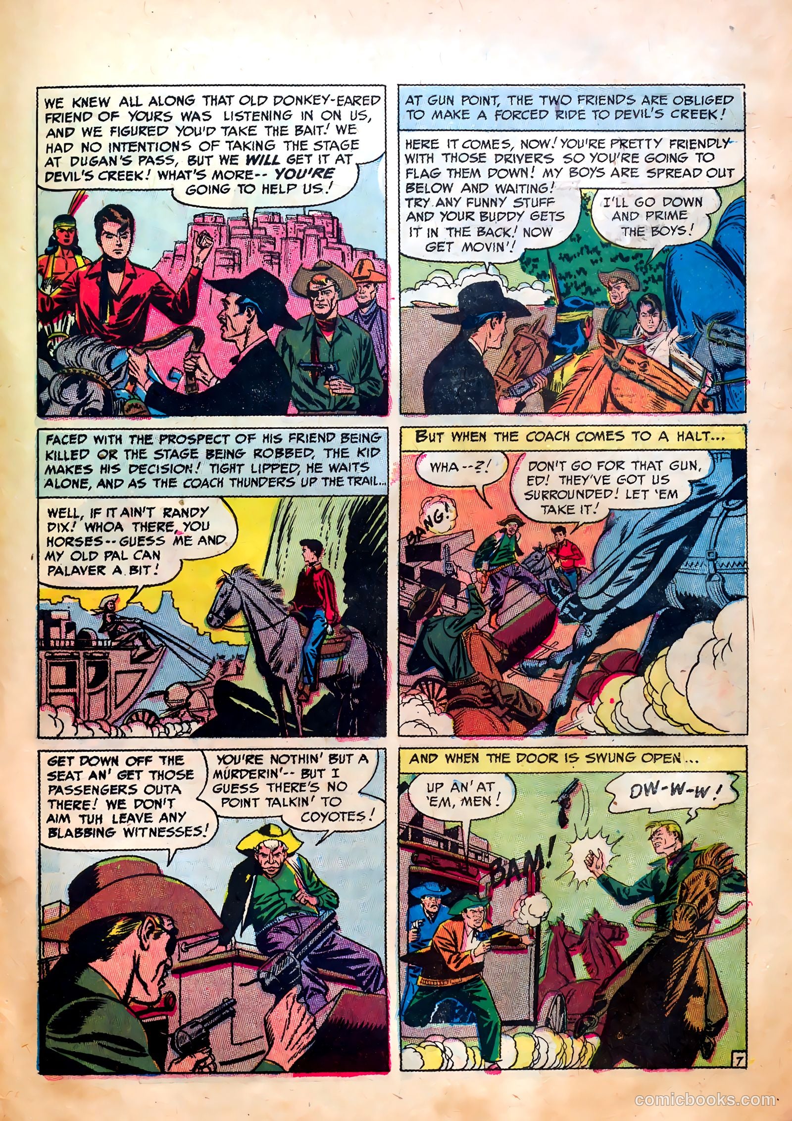 Approved Comics #4 (1954) — page 33 of 37
