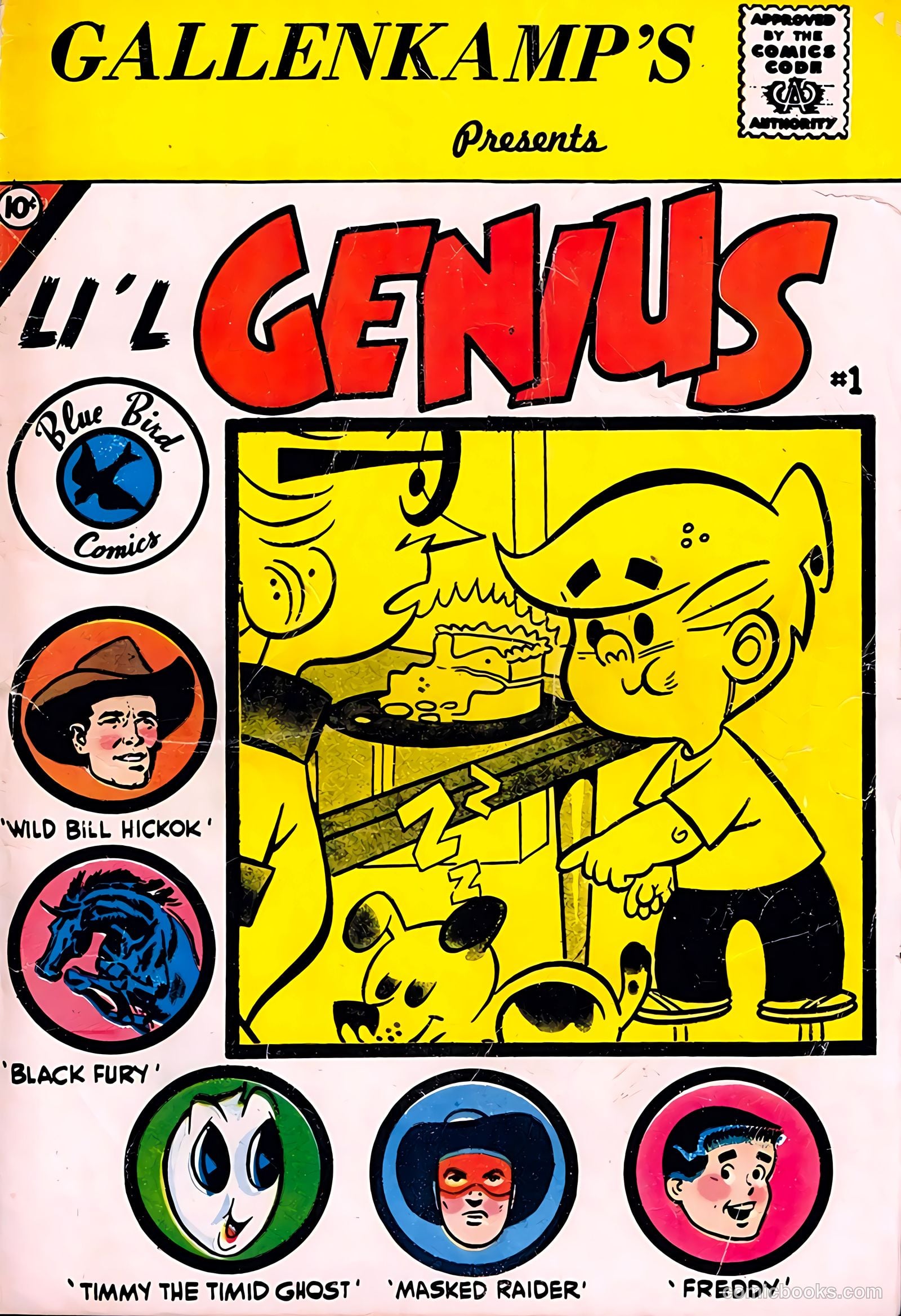 Li'l Genius #1 cover