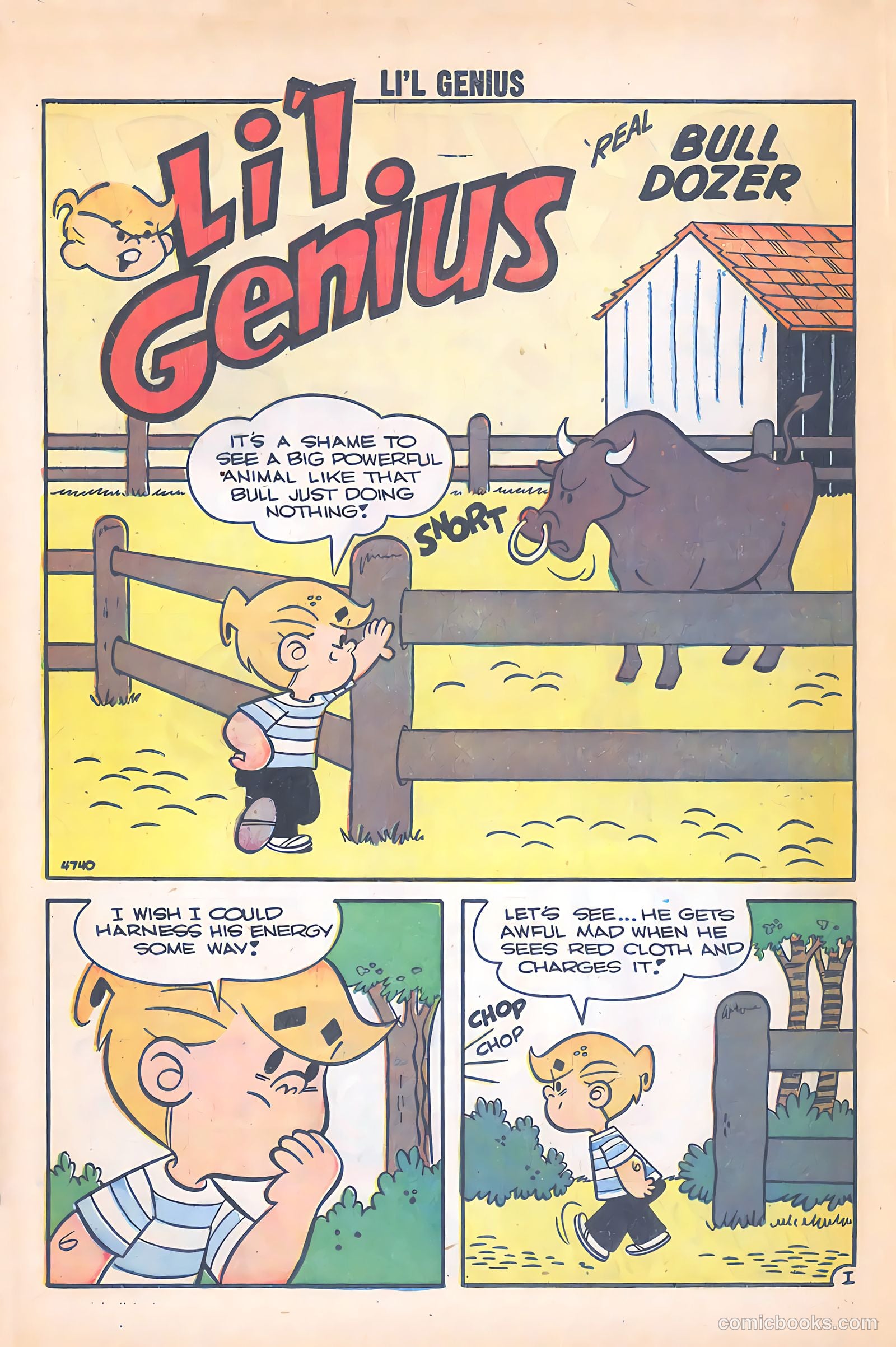 Li'l Genius #1 (1959) — page 12 of 36