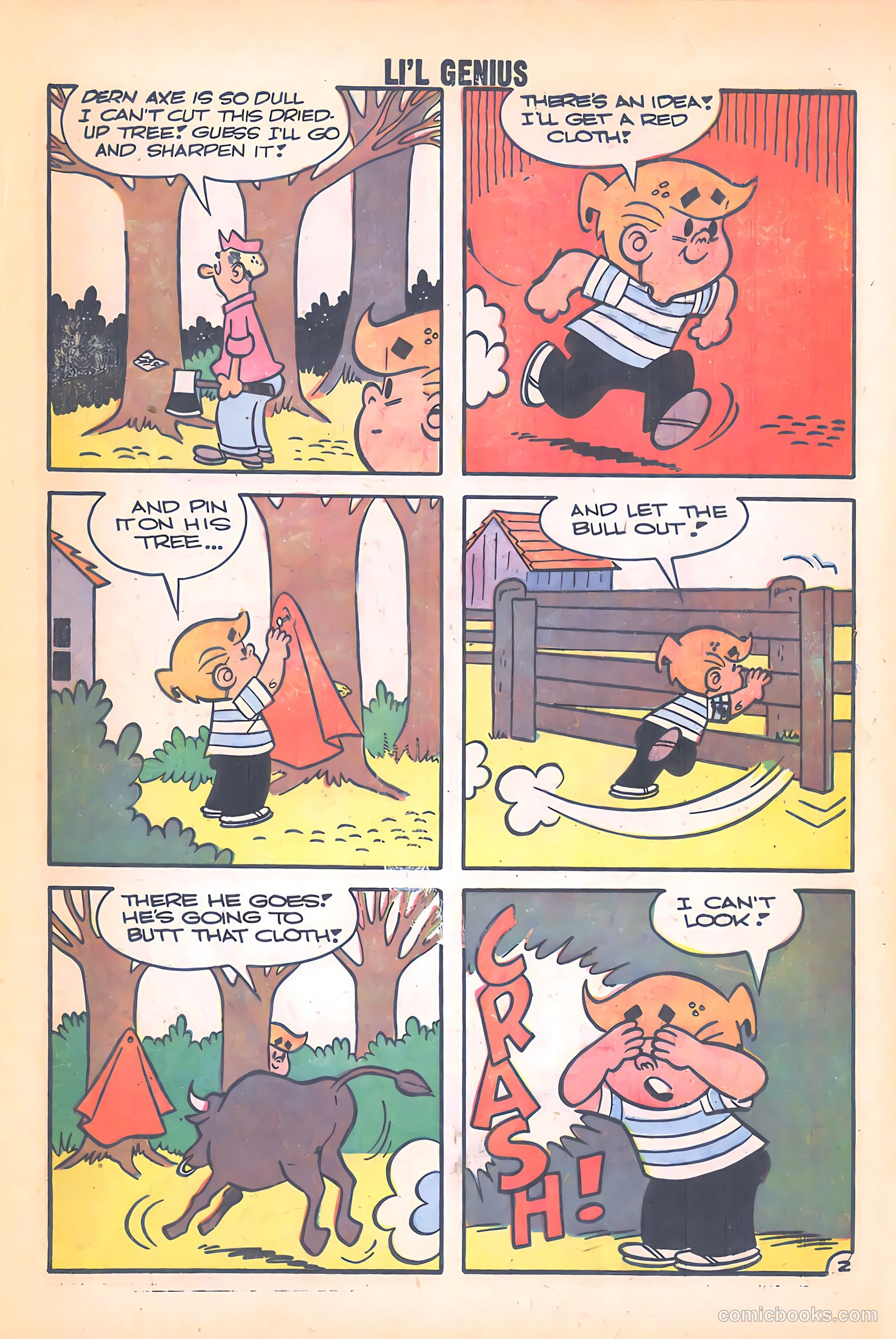 Li'l Genius #1 (1959) — page 13 of 36
