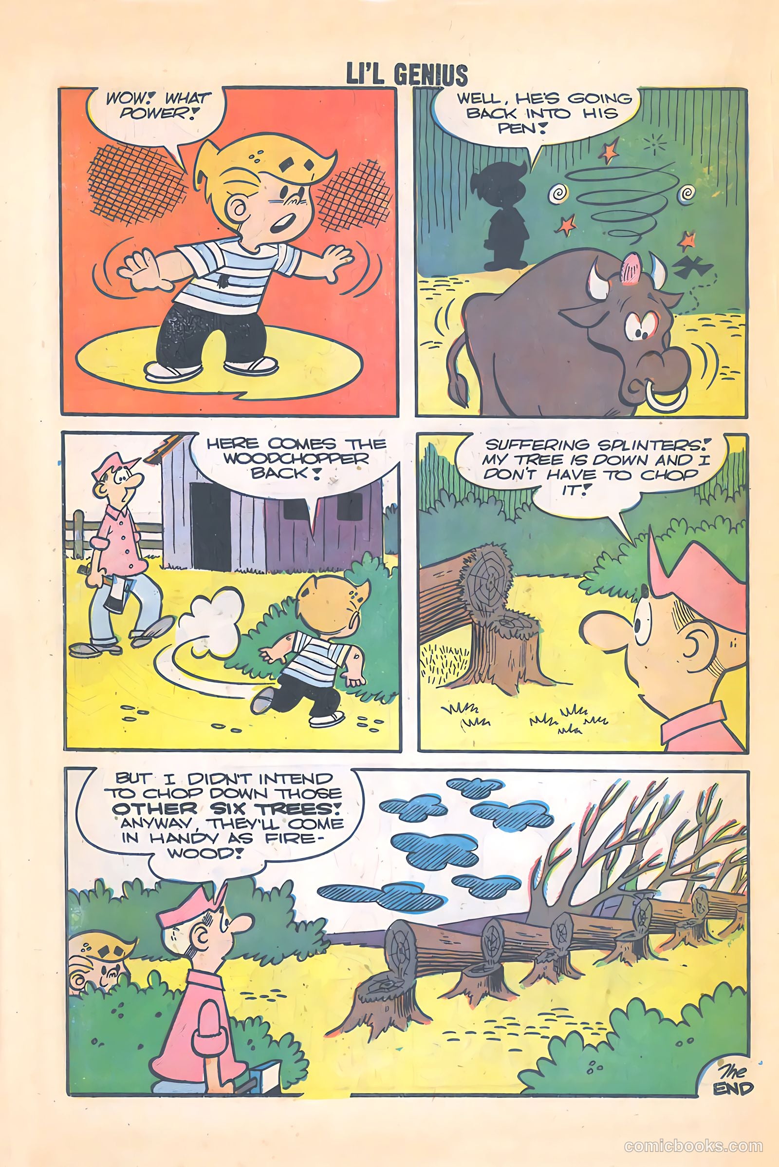 Li'l Genius #1 (1959) — page 14 of 36